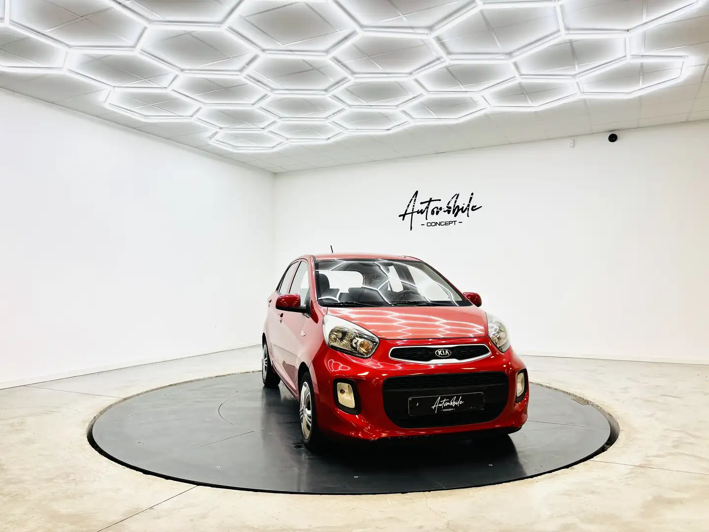 Kia Picanto ✅1AN GARANTIE✅CARNET D’ENTRETIEN✅USB✅EUR Rojo - 2