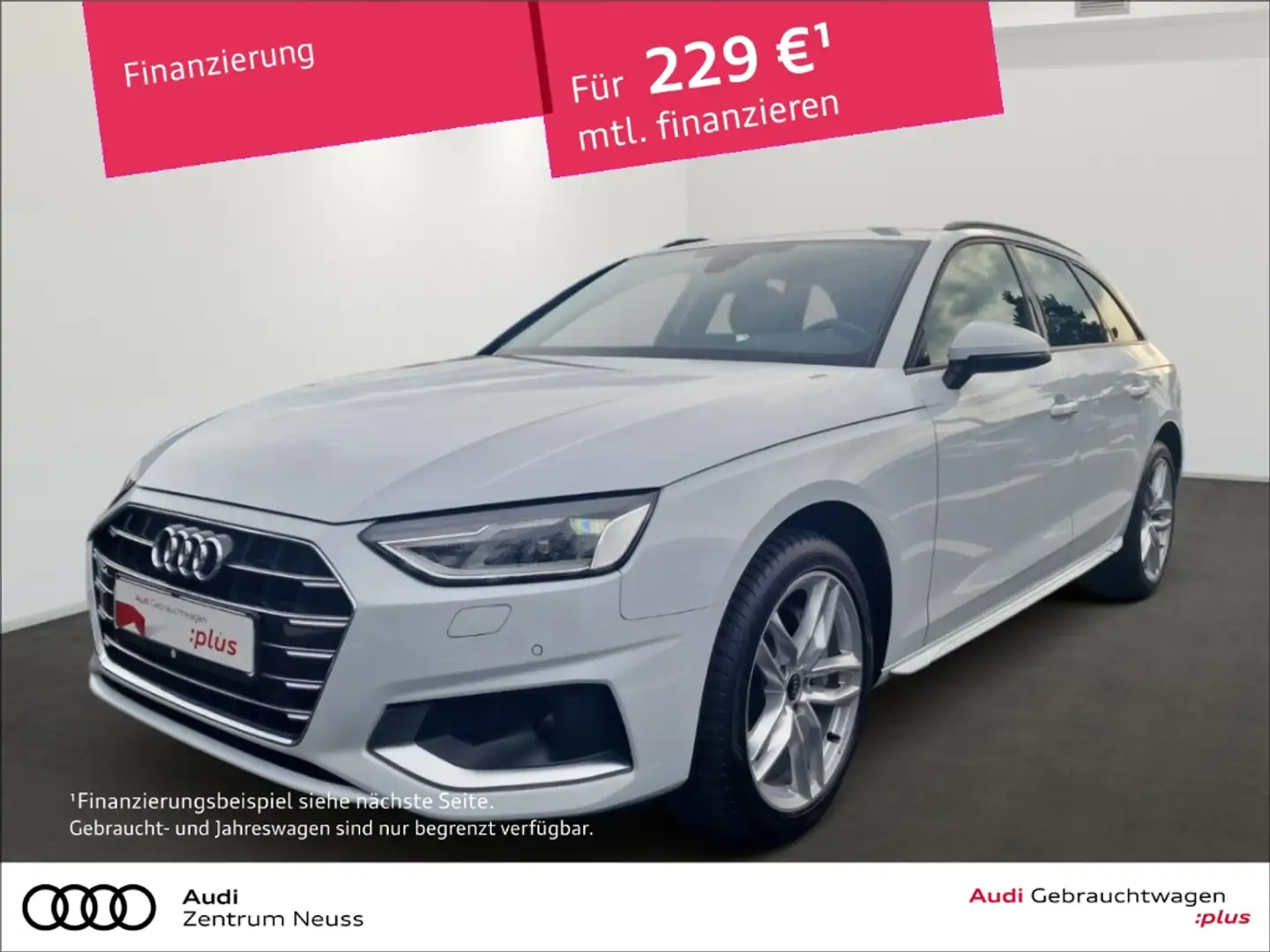Audi A4 Avant advanced 40 TDI 150(204) kW(PS) S tronic Blanc - 1