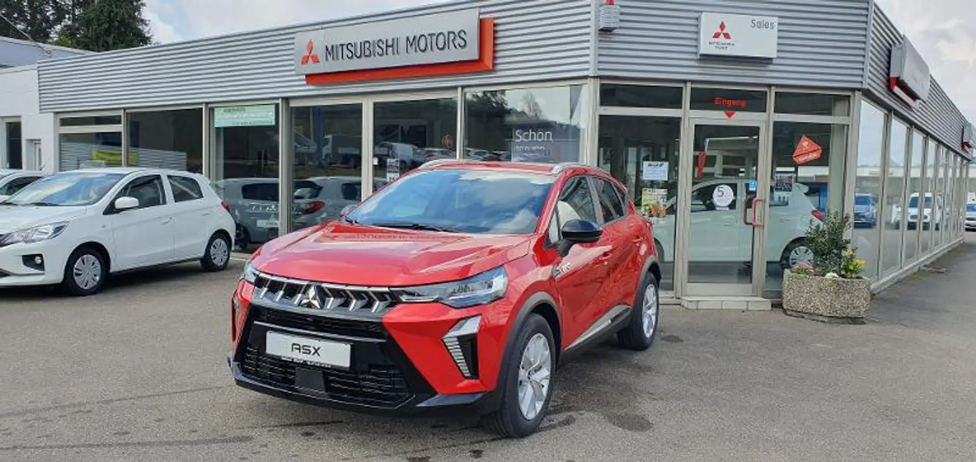 Mitsubishi ASX PLUS 1.6 Hybrid AUTOMATIK/LED/DAB/SITZHEIZUN Rood - 1