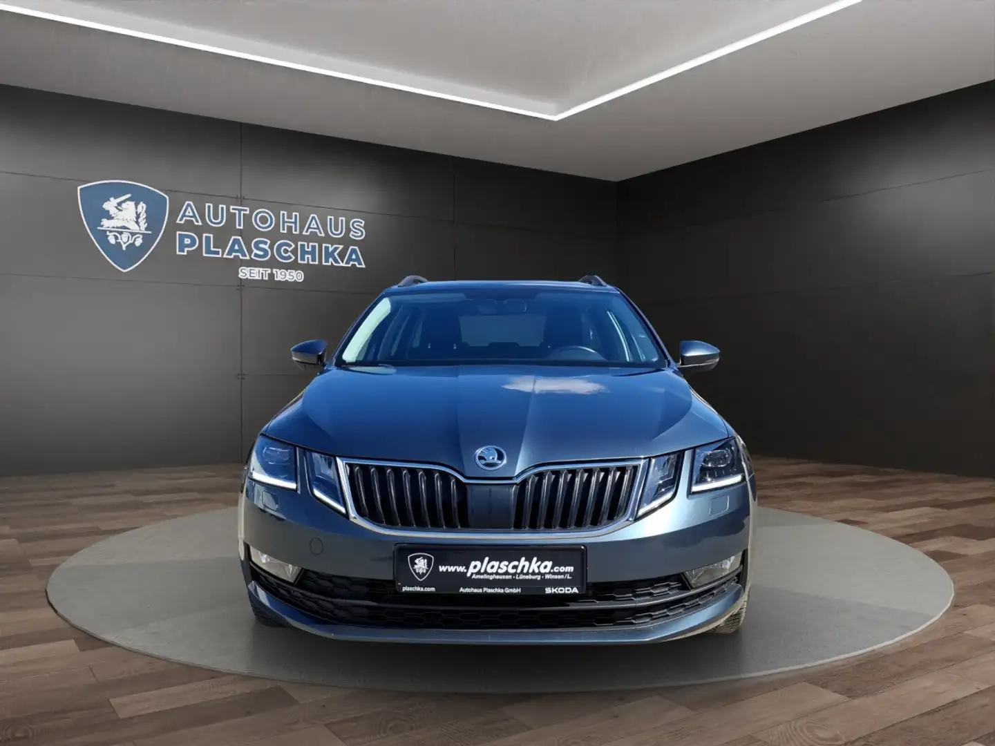 Skoda Octavia C. 2.0 TDI DSG Soleil LED+NAVI+PDC+SHZ Klima Navi Grijs - 2