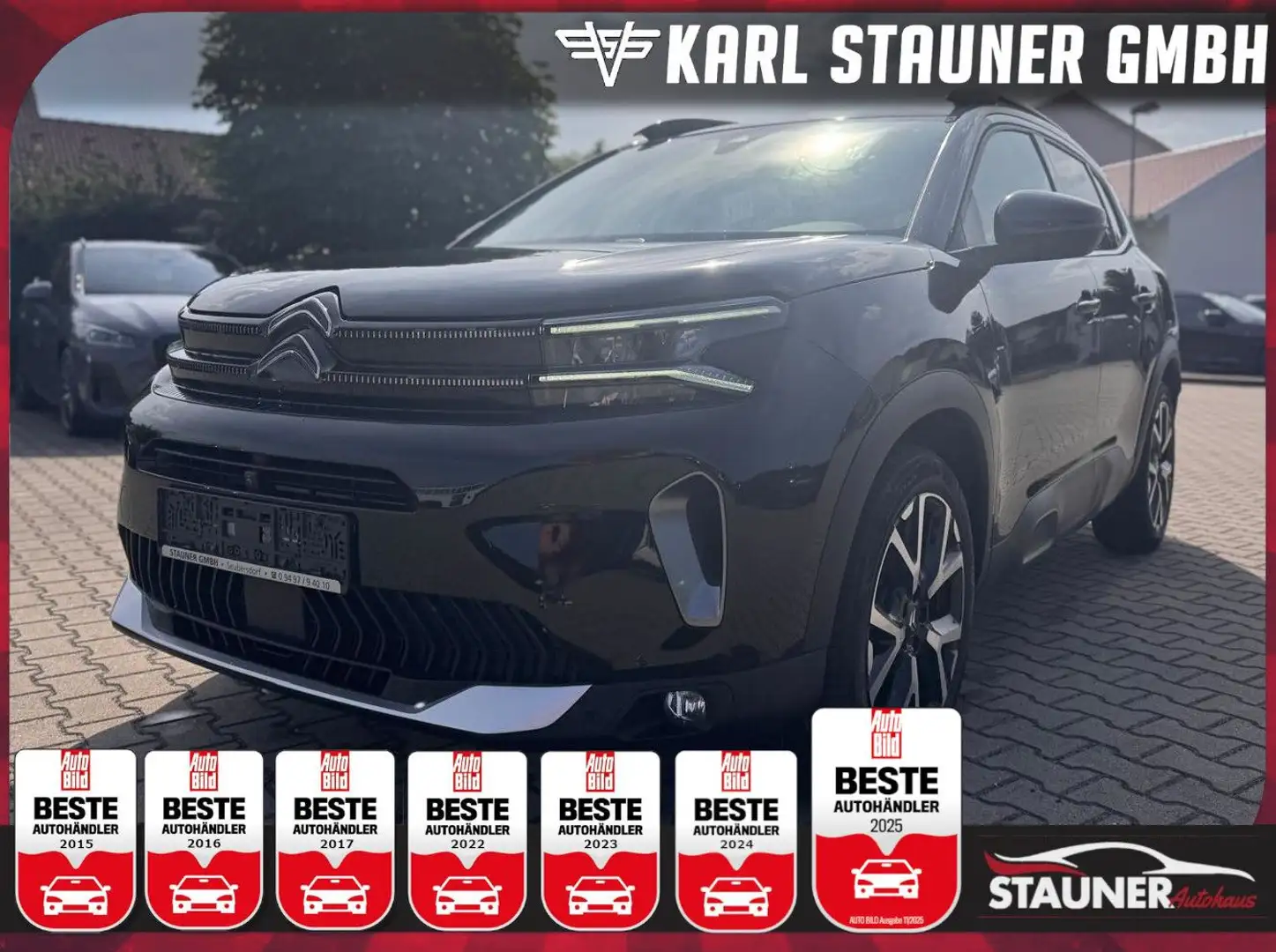 Citroen C5 Aircross Shine ABSTANDSTEMP PANO 360°KAMERA Schwarz - 1