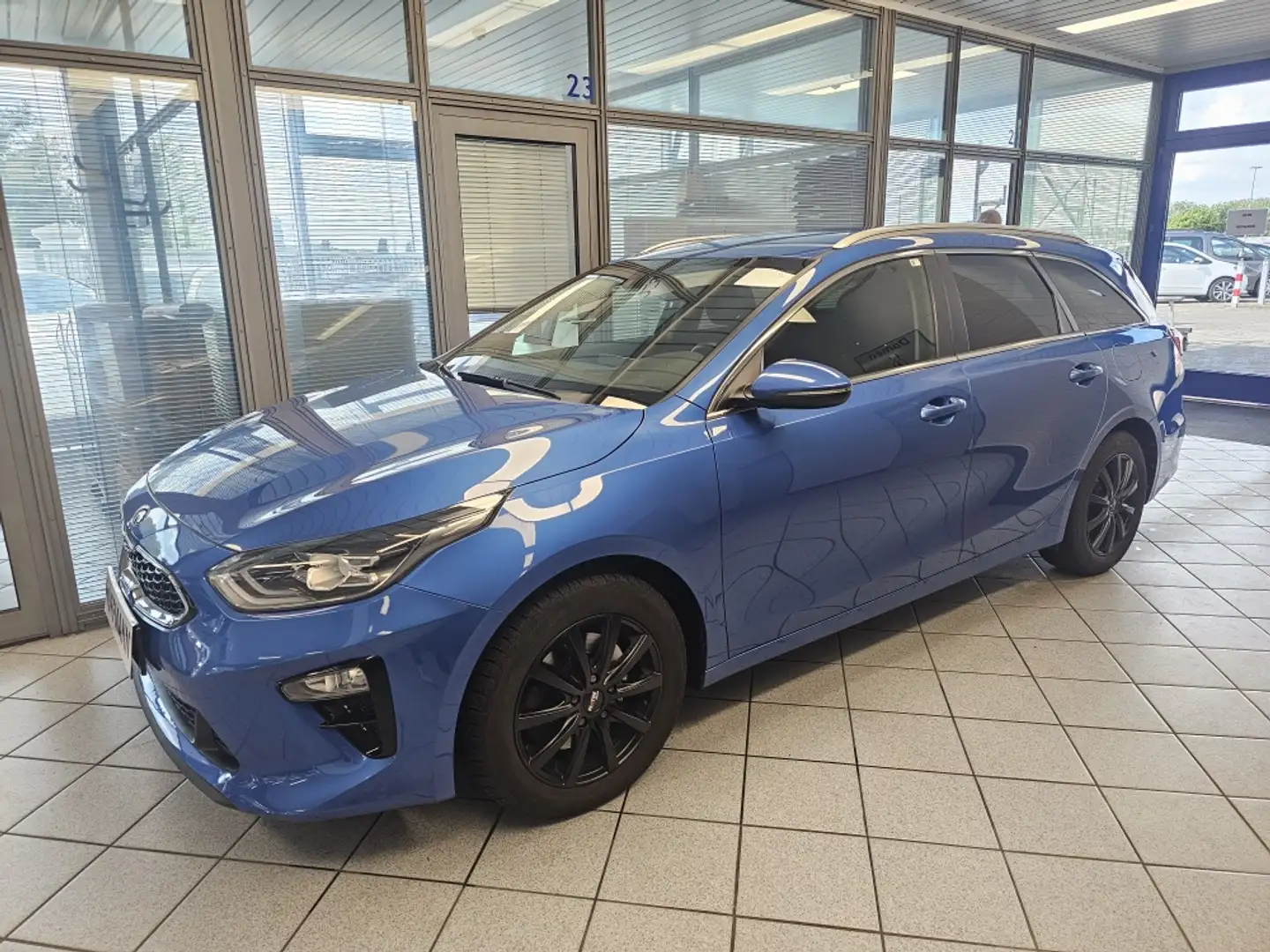 Kia Ceed SW / cee'd SW Kamera,Navi,Sitzheizung,PDC Albastru - 2