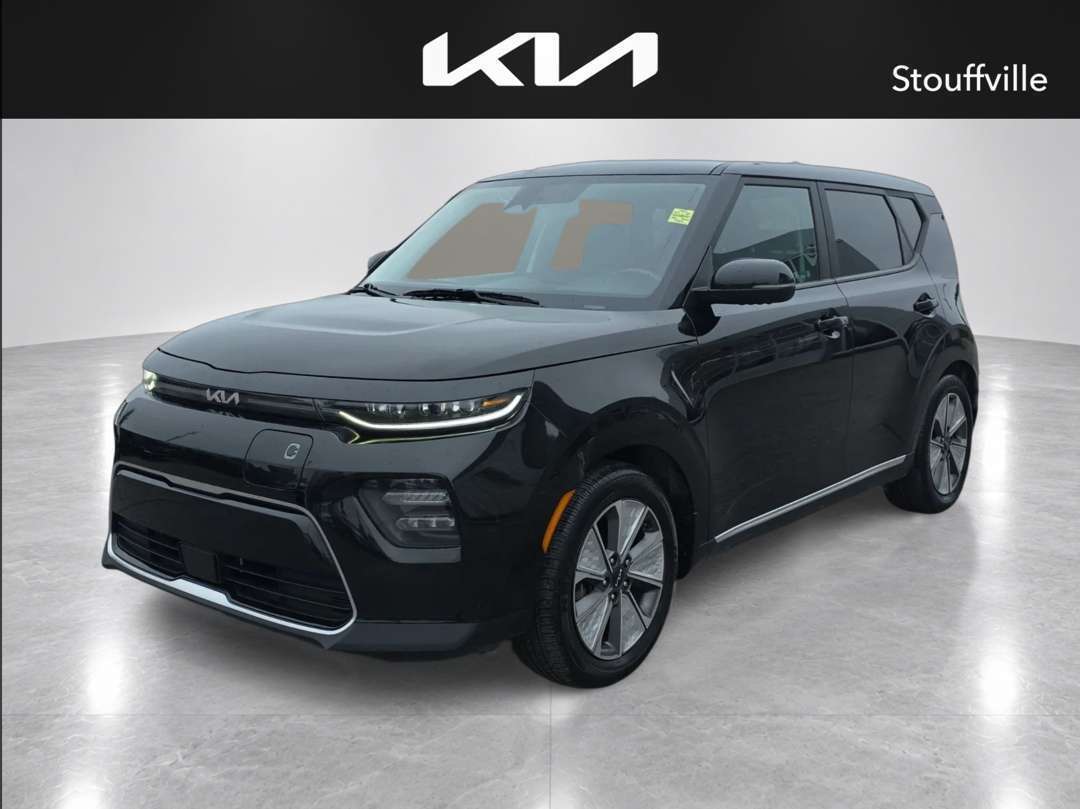 Black 2023 Kia Soul EV Wagon  1-Speed Automatic