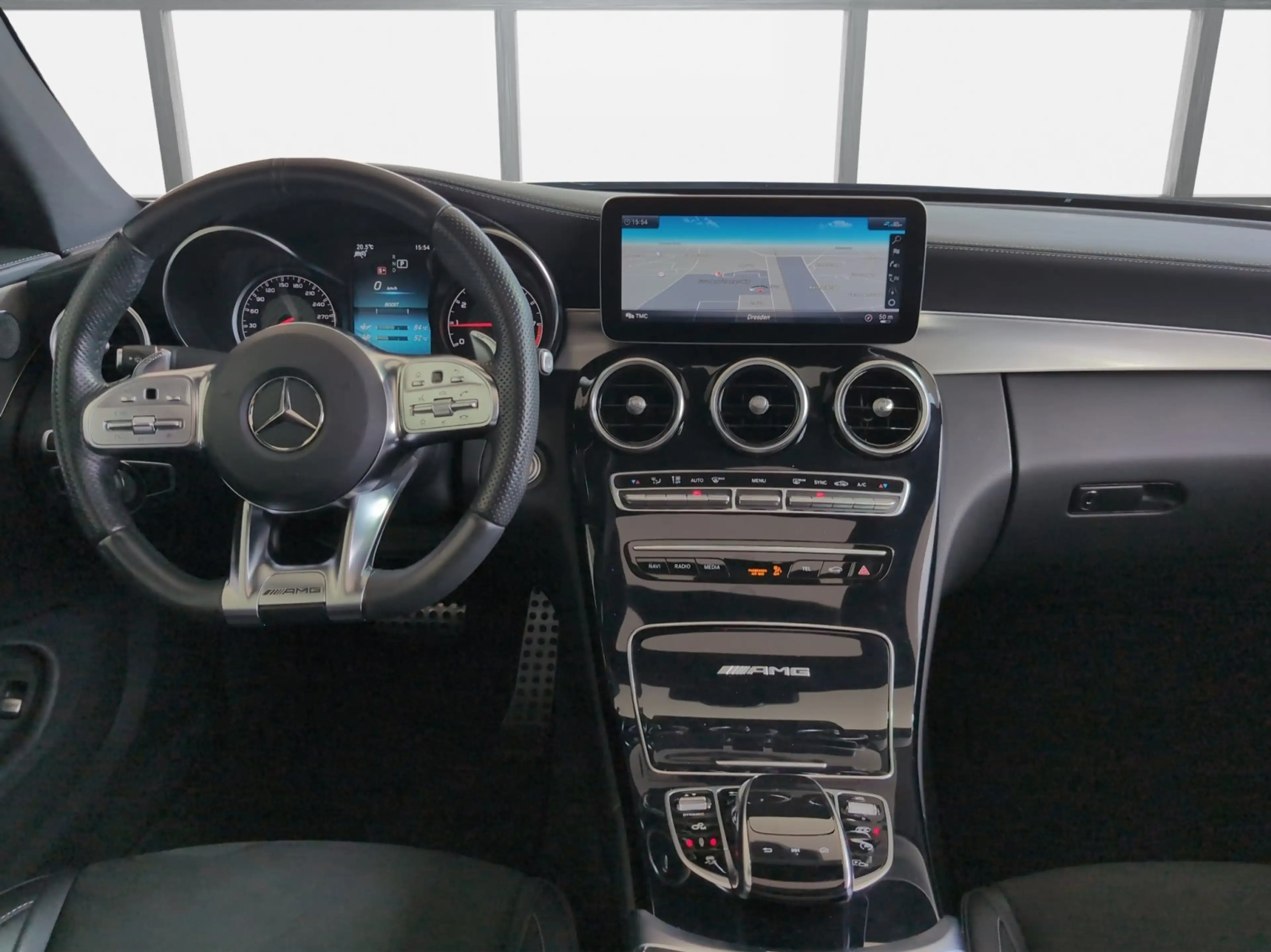 Mercedes-Benz C 63 AMG Coupé /Nightpak./Pano/Distro/Burmester/Kamera — photo 11