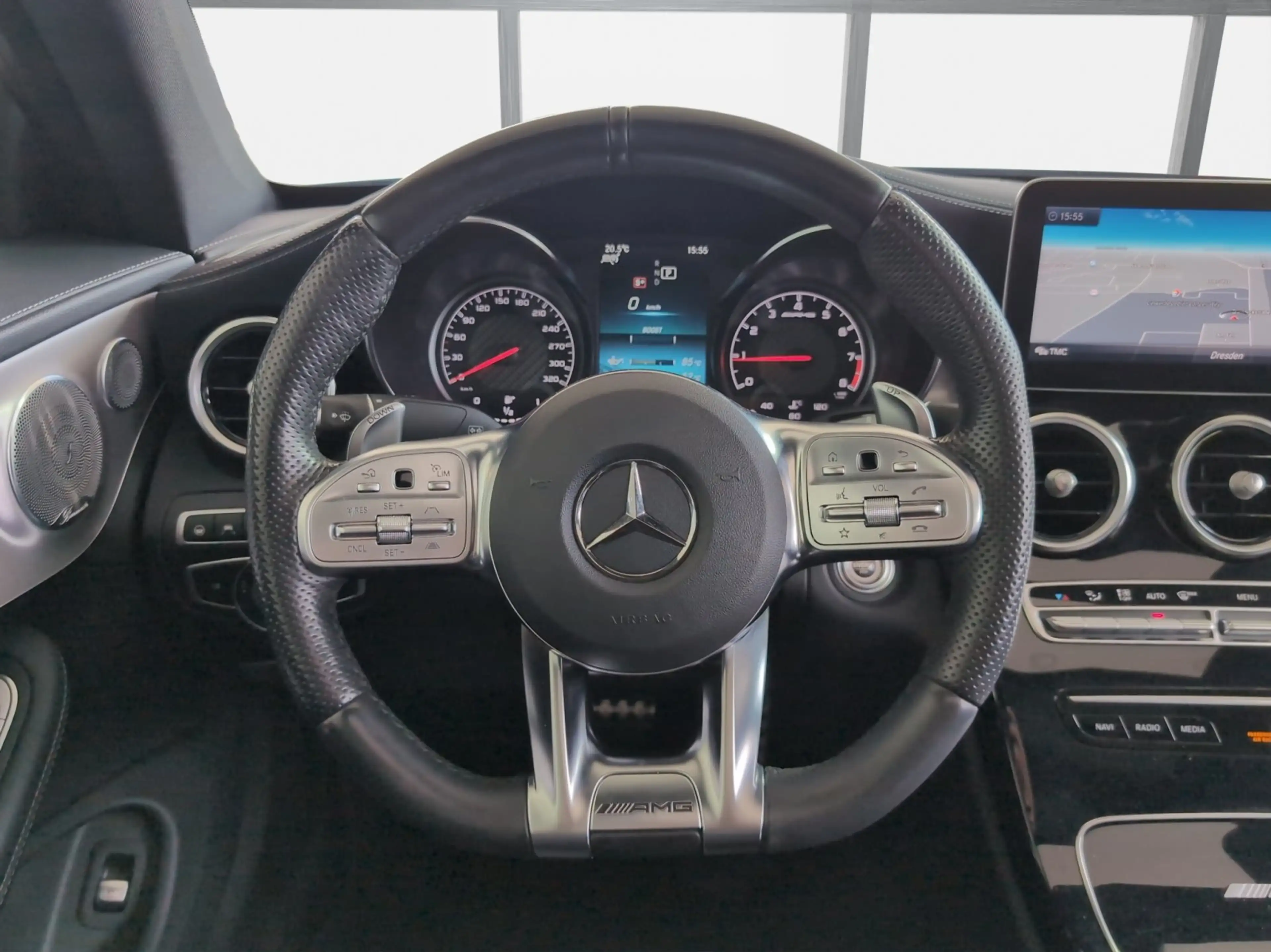 Mercedes-Benz C 63 AMG Coupé /Nightpak./Pano/Distro/Burmester/Kamera — photo 12