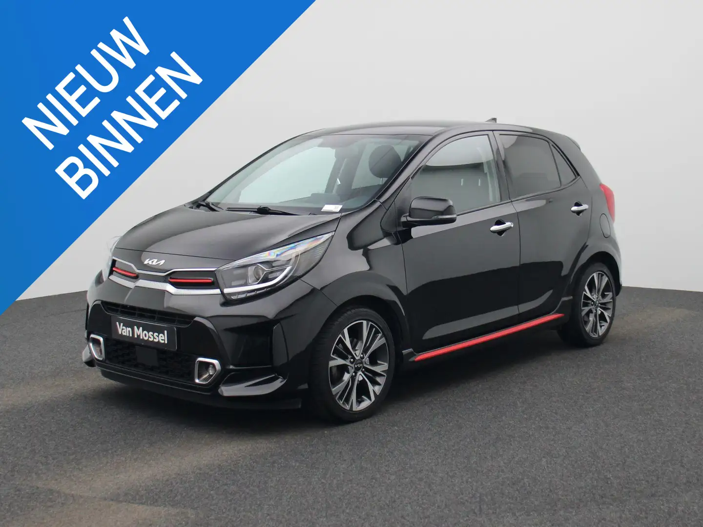 Kia Picanto 1.2 MPI 84 GT Line AMT Zwart - 1