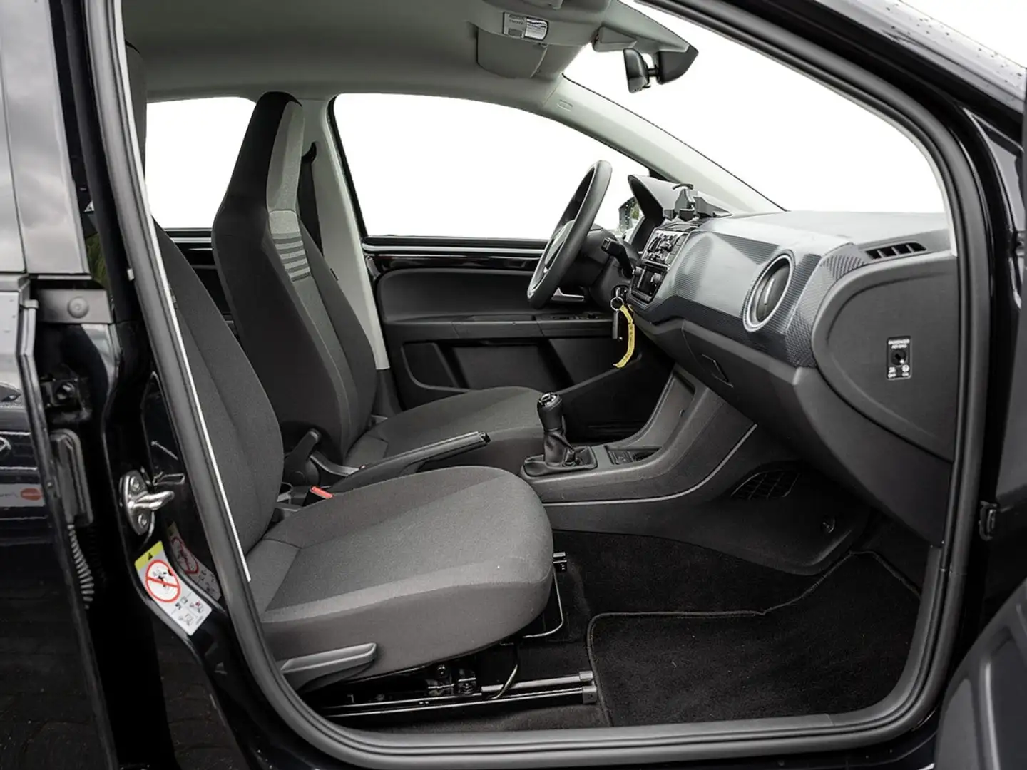Volkswagen up! 1.0 KLIMA SHZ KAM TEMPOMAT Schwarz - 2