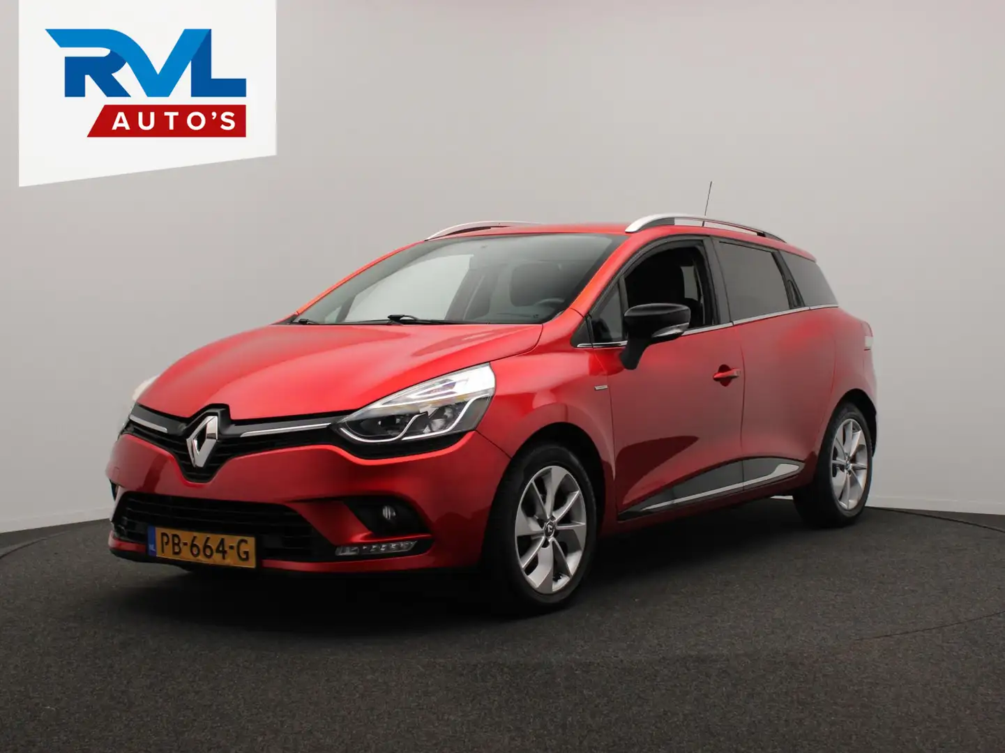 Renault Clio Estate 0.9 TCe Limited Navigatie Cruise/control Or Red - 1