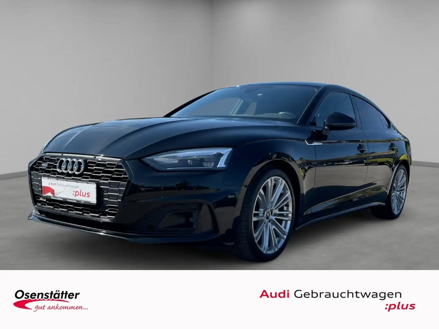 Audi A5 Sportback 40 TDI advanced qu Kamera Navi SHZ Memor Schwarz - 1