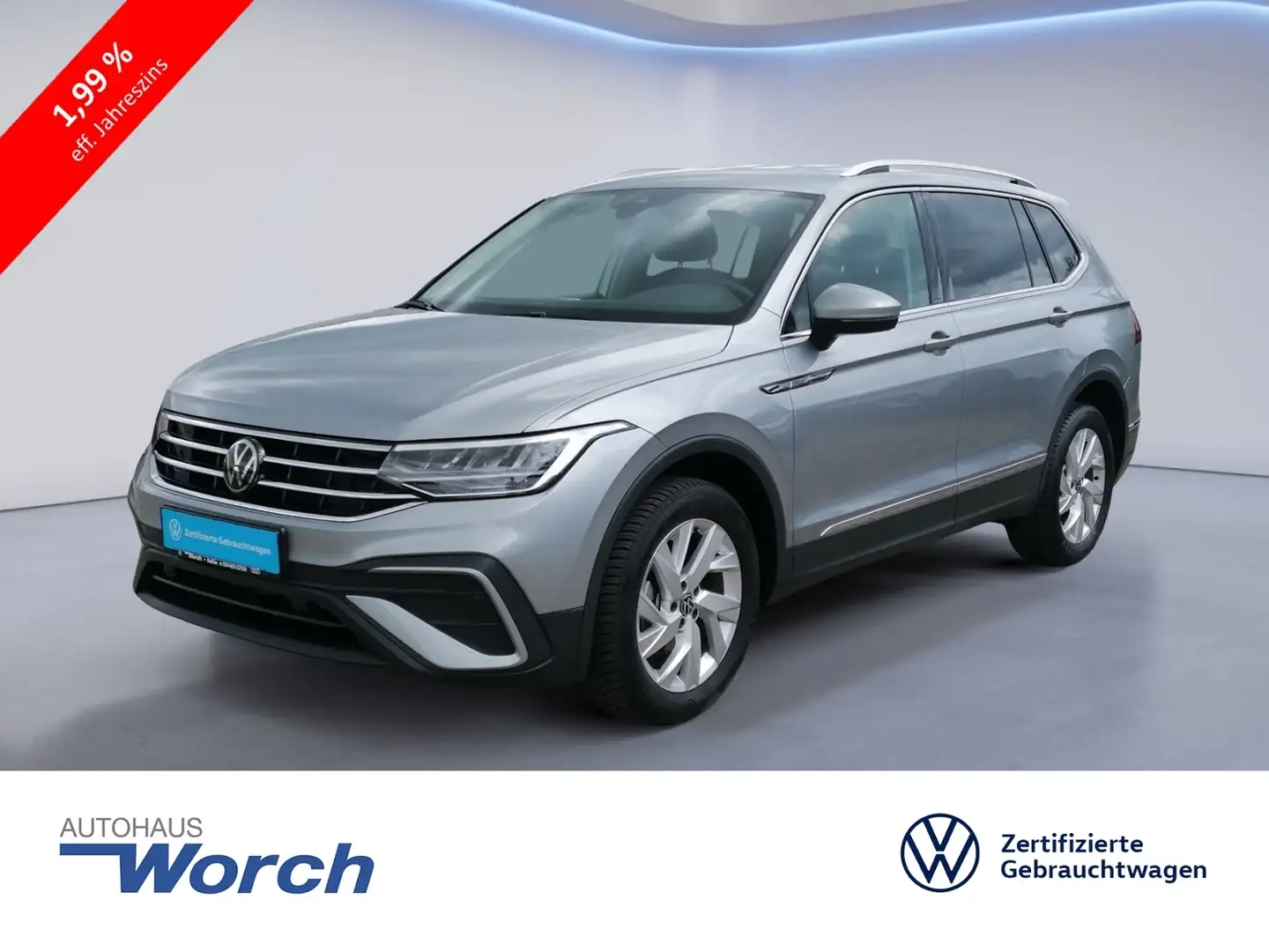 Volkswagen Tiguan Allspace 1.5 TSI DSG Life AHK+NAVI Silber - 1
