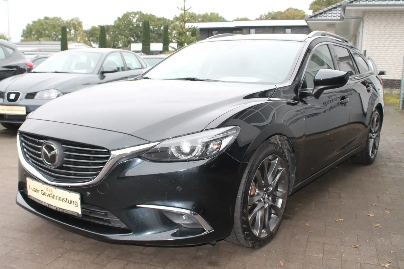 Mazda 6 Kombi Sports-Line *TÜV-NEU* Schwarz - 2
