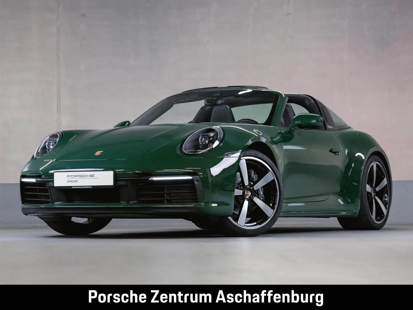 Porsche 992 911 Targa 4 FnW Sonderlack Sport Chrono 18 Wege Зелений - 1