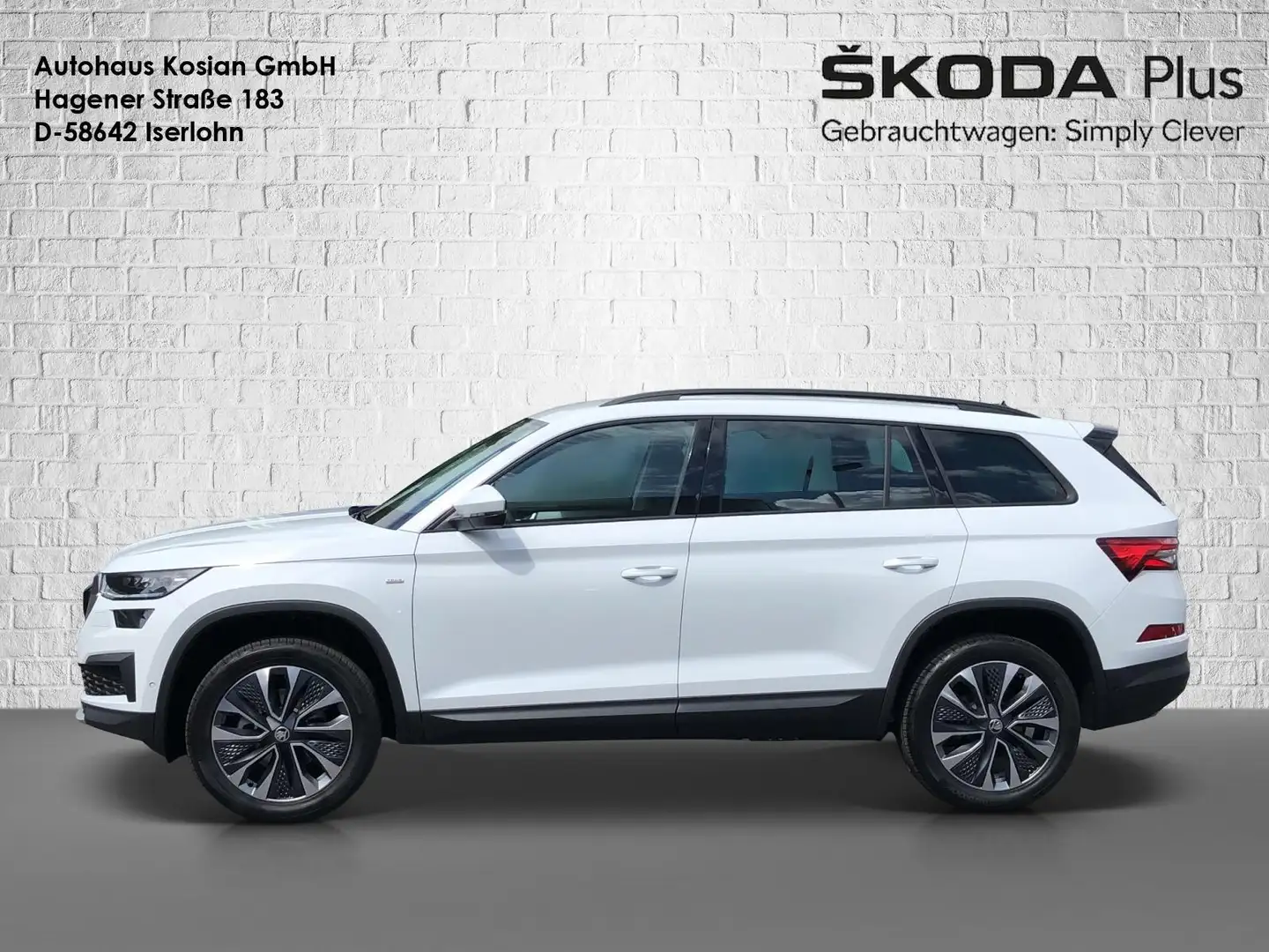 Skoda Kodiaq TOUR 2.0 TDI DSG NAVI+AHK+KAMERA+ACC+ Weiß - 2
