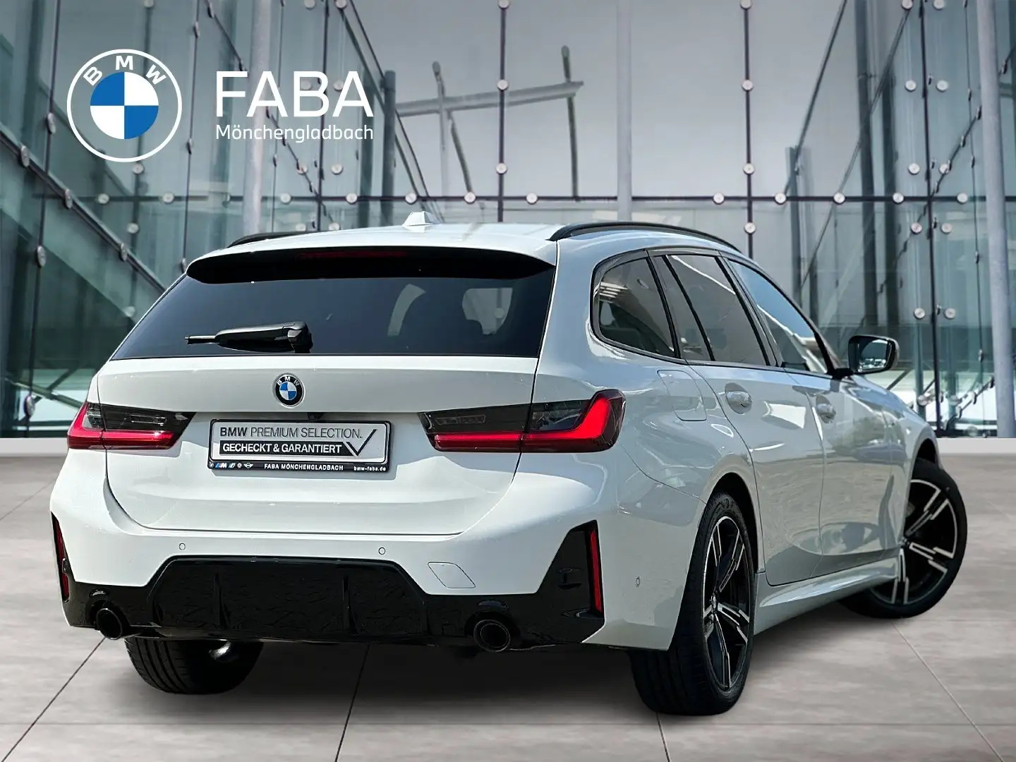 BMW 318 d Touring M Sportpaket Pro RFK Wit - 2