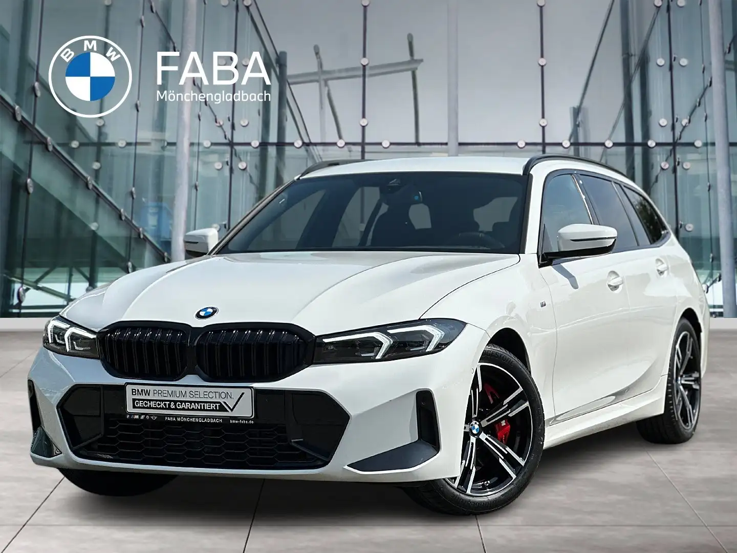 BMW 318 d Touring M Sportpaket Pro RFK Wit - 1