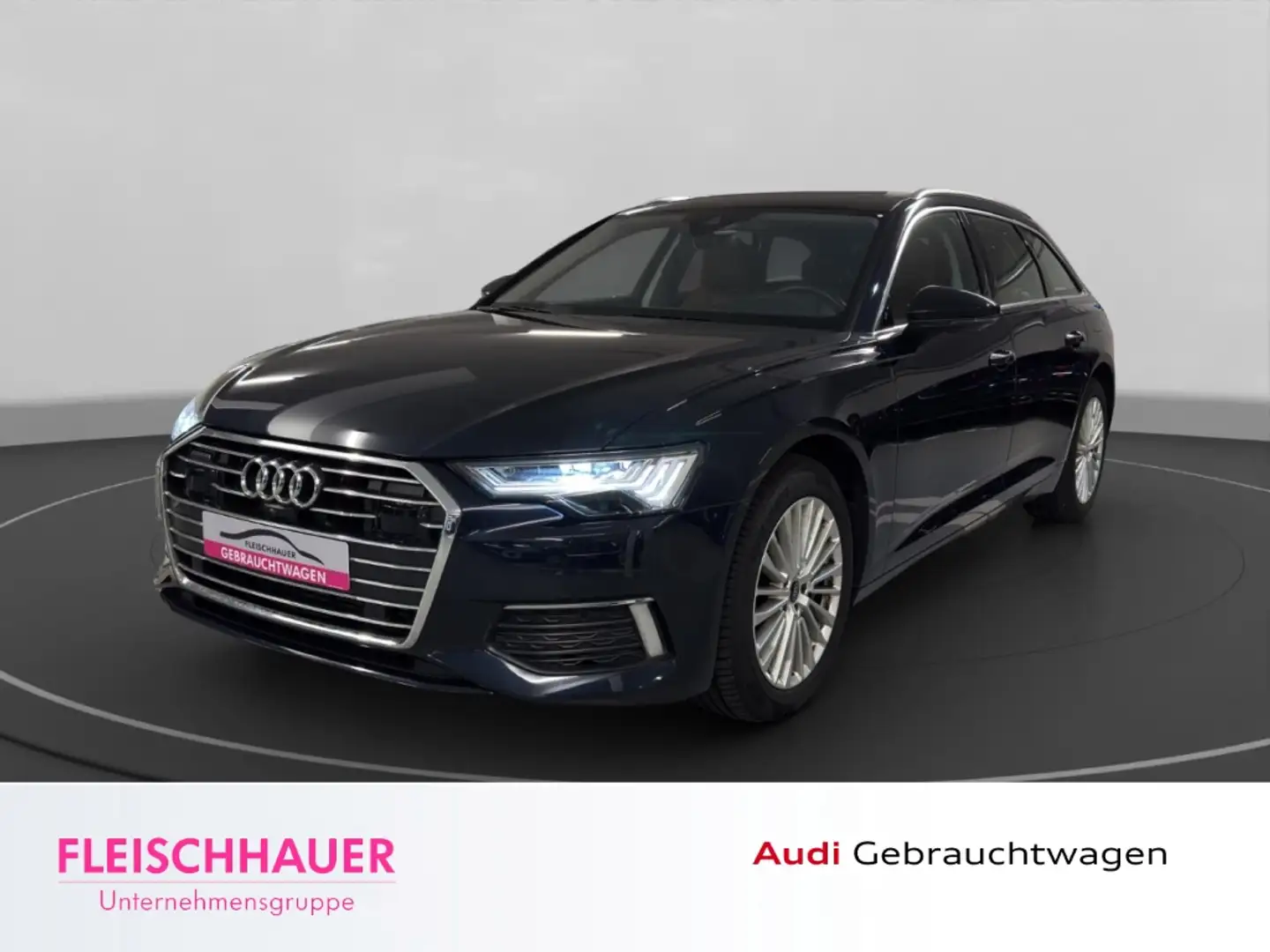 Audi A6 Avant 50 TFSI e qu. design Matrix+Pano+Navi+B&O+AC Blau - 1