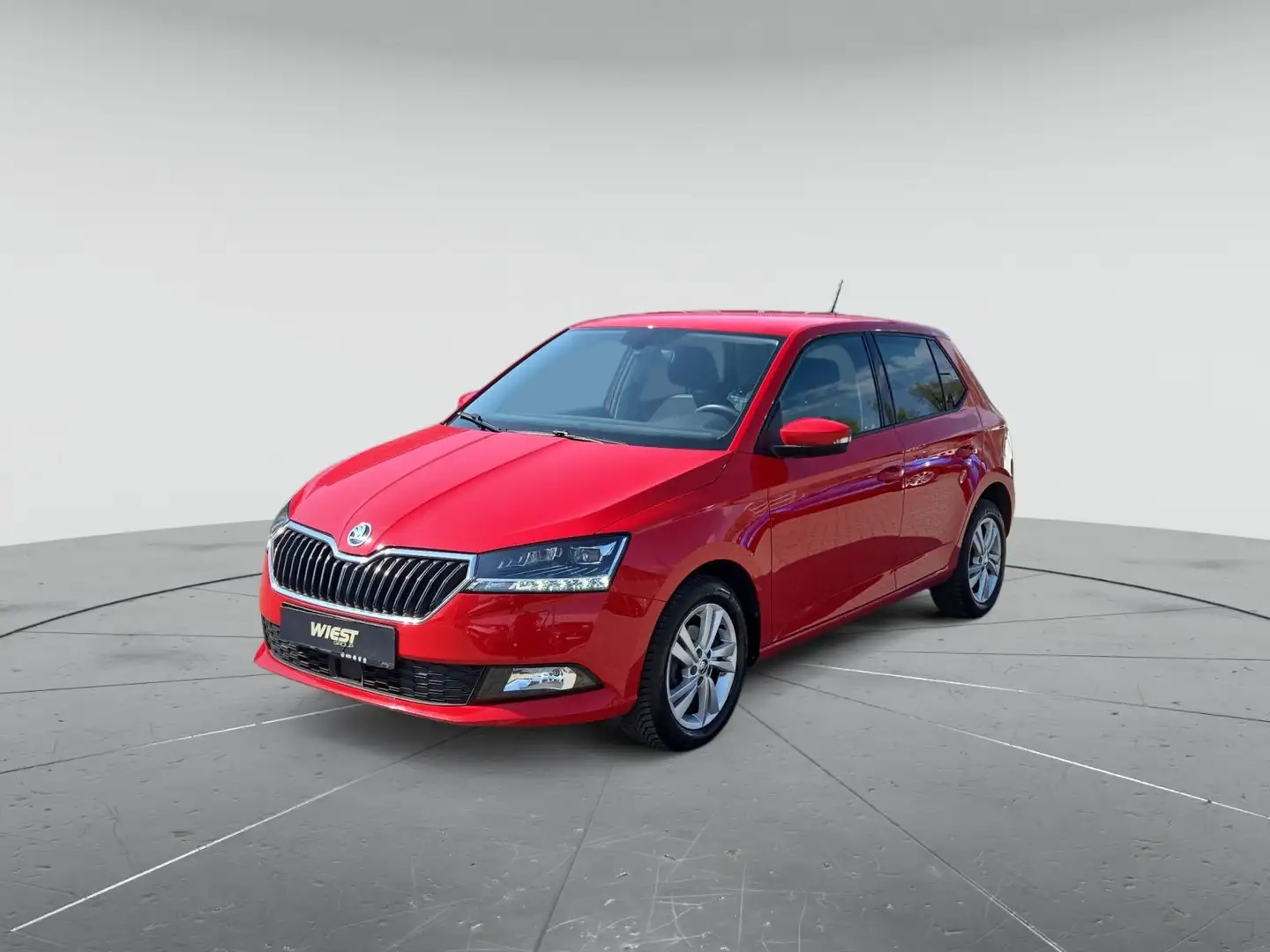 Skoda Fabia Style 1.0 TSI, KAM/KLIMA/SHZ Rot - 2