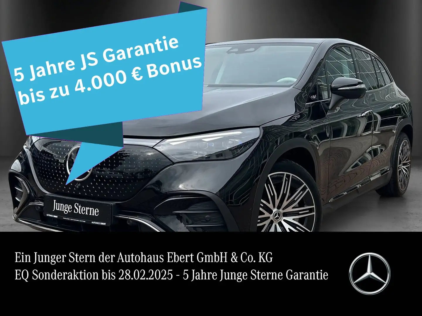 Mercedes-Benz EQE SUV EQE350+ SUV AMG Prem AIRMATIC Pano DISTR HAL HUD Noir - 1