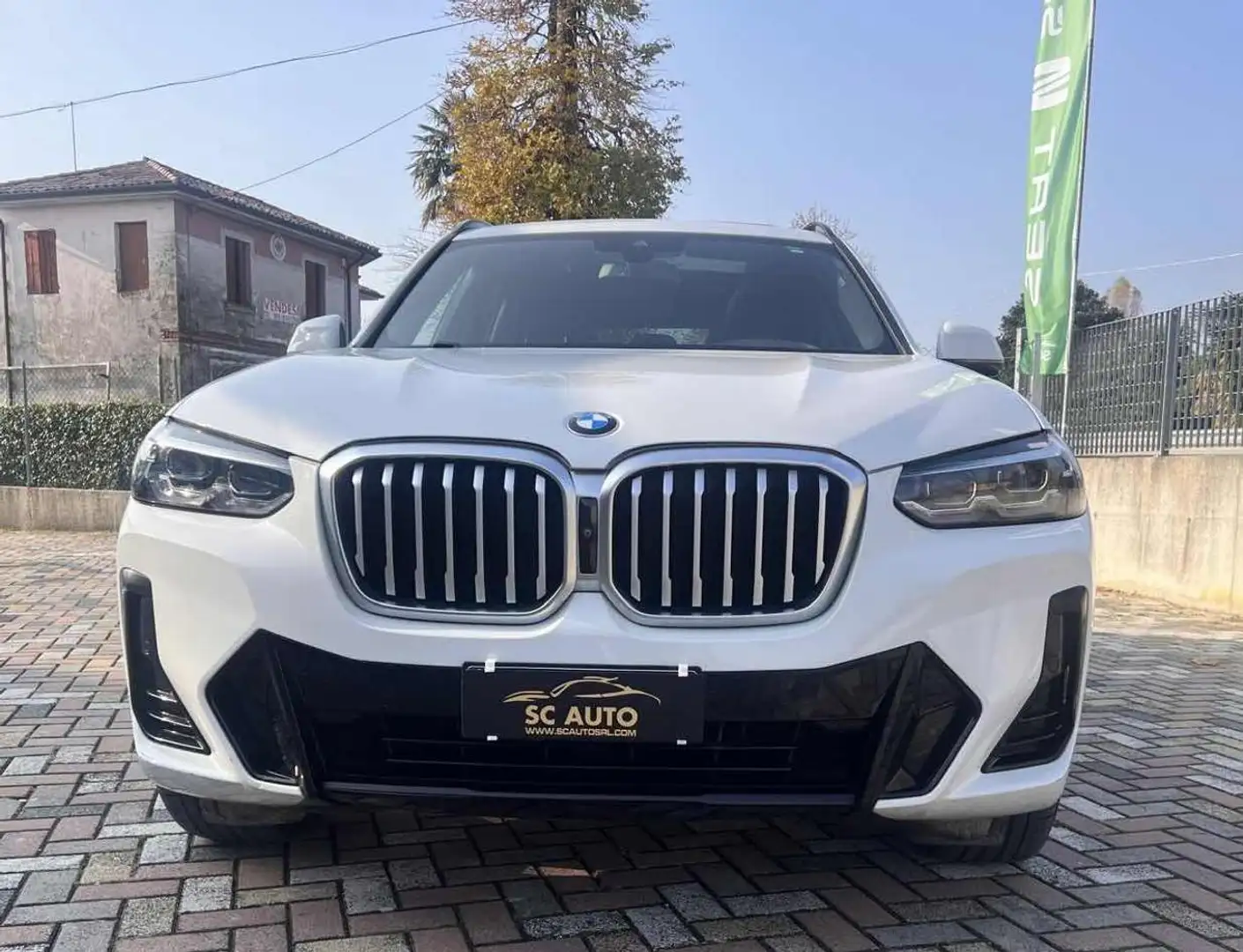 BMW X3 xDrive20d 48V Msport Blanc - 2