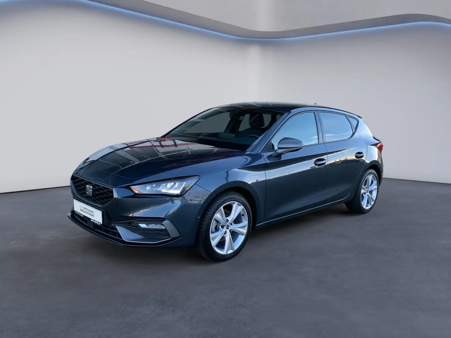 SEAT Leon 1.5 eTSI FR NAVI+ACC+RFK Grau - 1