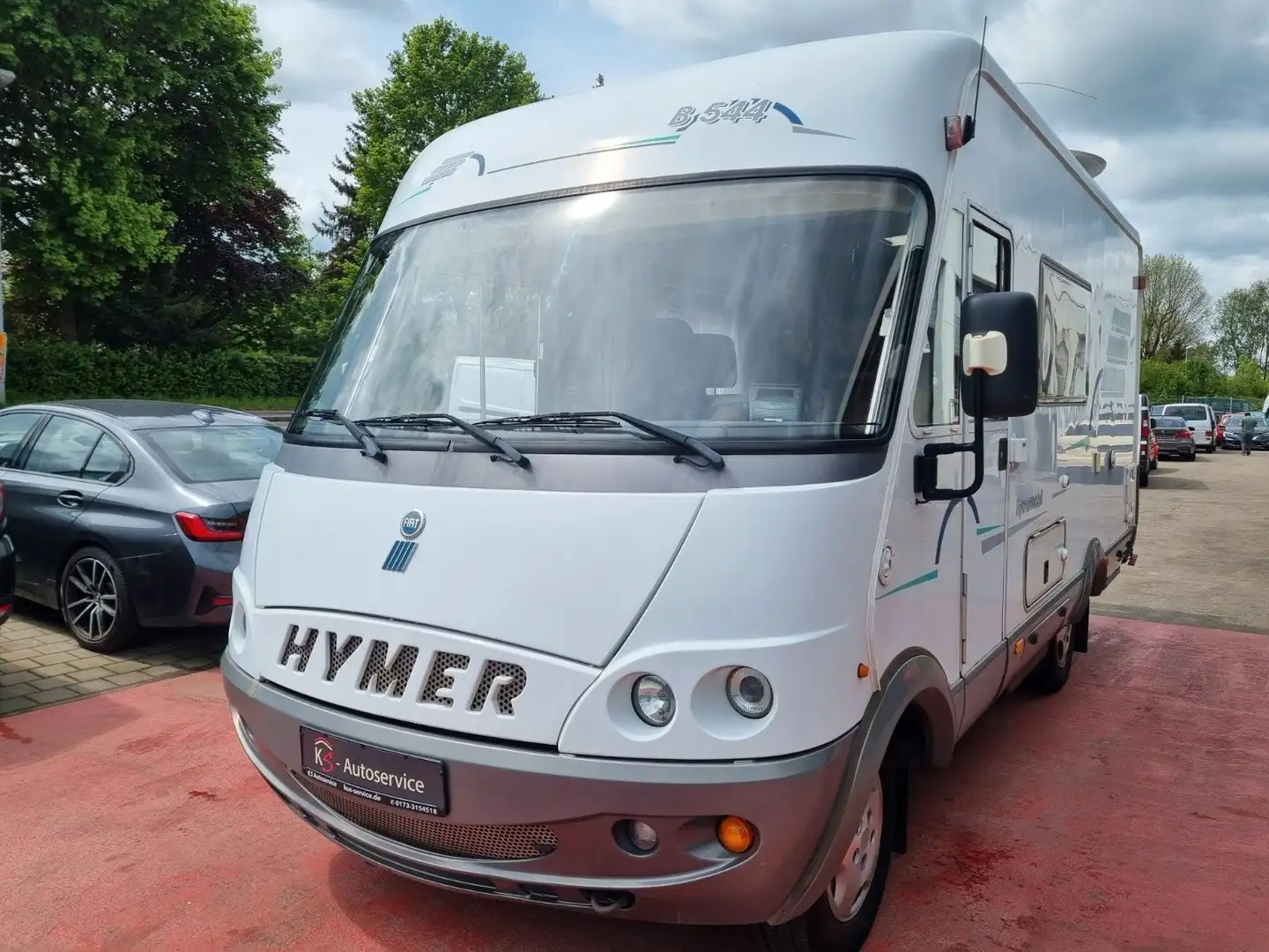 Hymer/Eriba B 544 Hubbett/Markise/Solar Bianco - 2