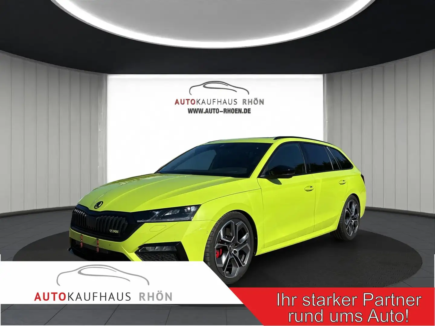 Skoda Octavia Octavia 2.0 TSI RS Plus OPF, DCC, Pano, Matrix Grün - 1