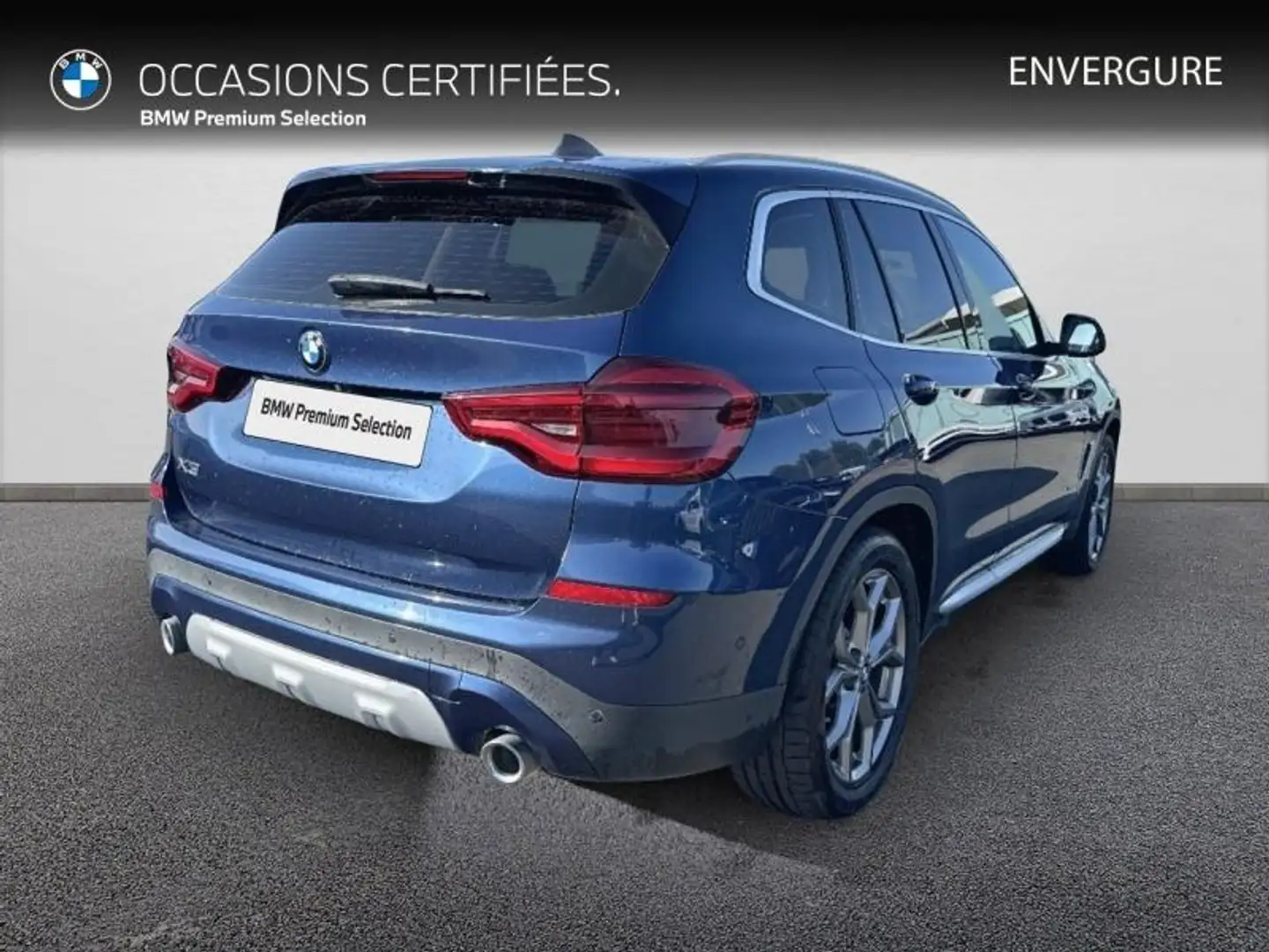 BMW X3 xDrive20dA 190ch xLine Euro6c Bleu - 2