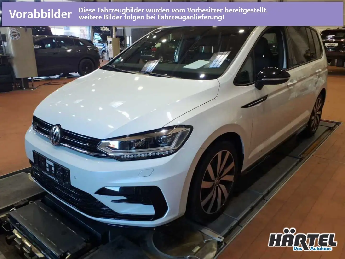 Volkswagen Touran HIGHLINE R-LINE BLACK STYLE 2.0 TDI DSG 7-S Weiß - 2