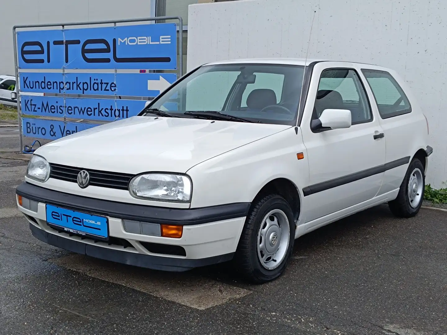 Volkswagen Golf GL Bj 1992 1.Hand HU/AU 11.2025 Wit - 1