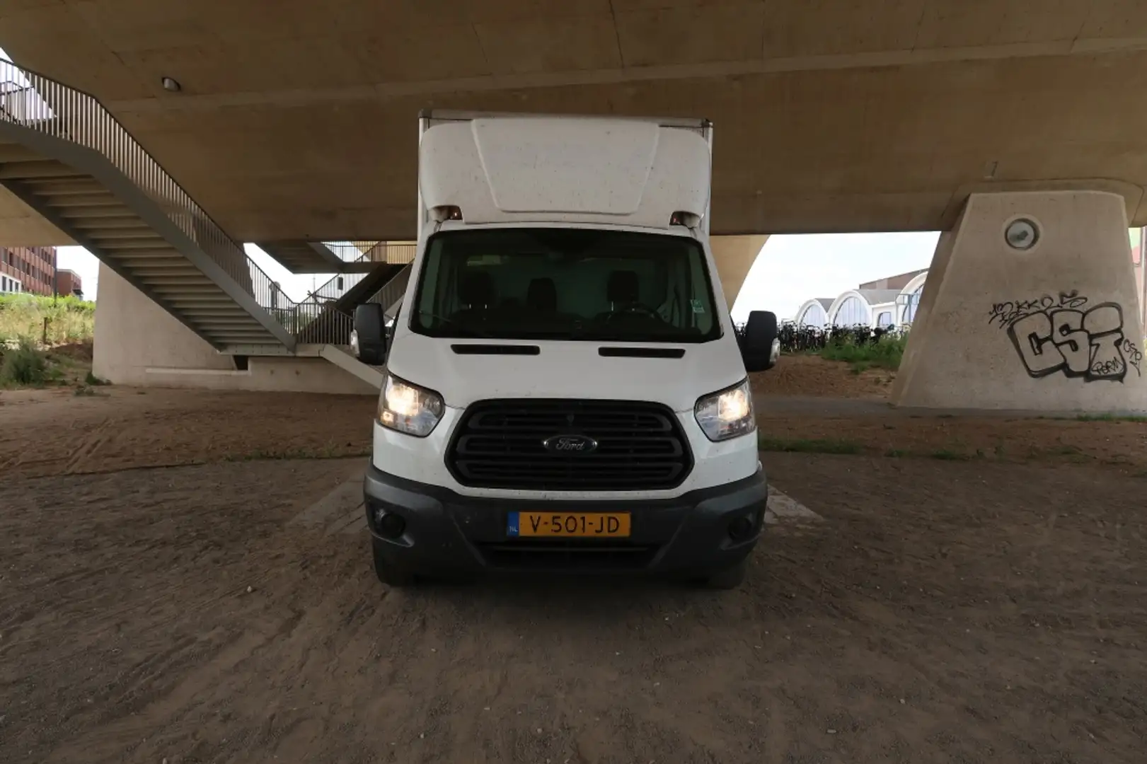 Ford Transit 350 2.0 TDCI BAKWAGEN Blanc - 2