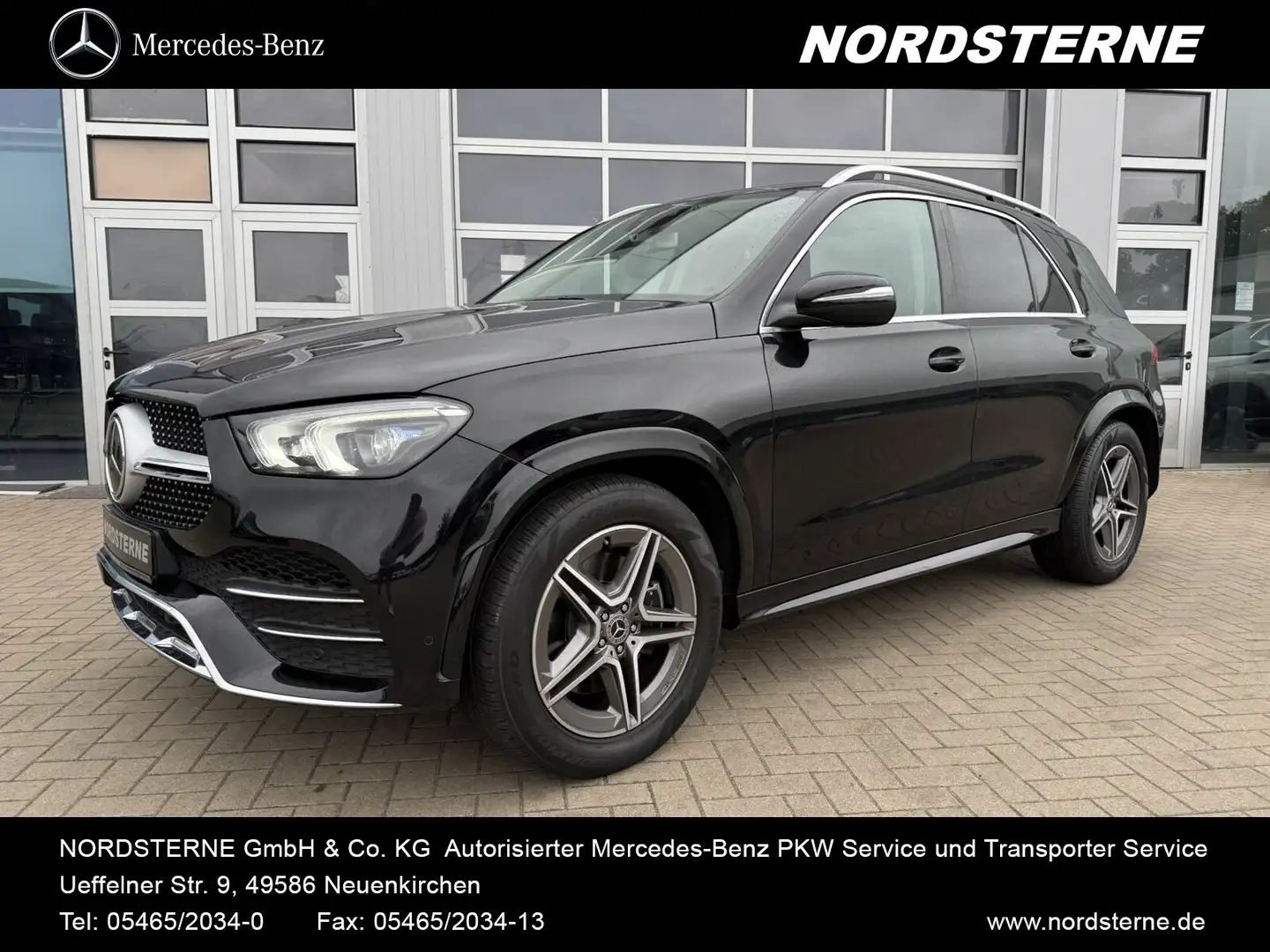 Mercedes-Benz GLE 300 GLE 300 d 4M AMG-Line Panorama Distronic AHK ILS Noir - 1