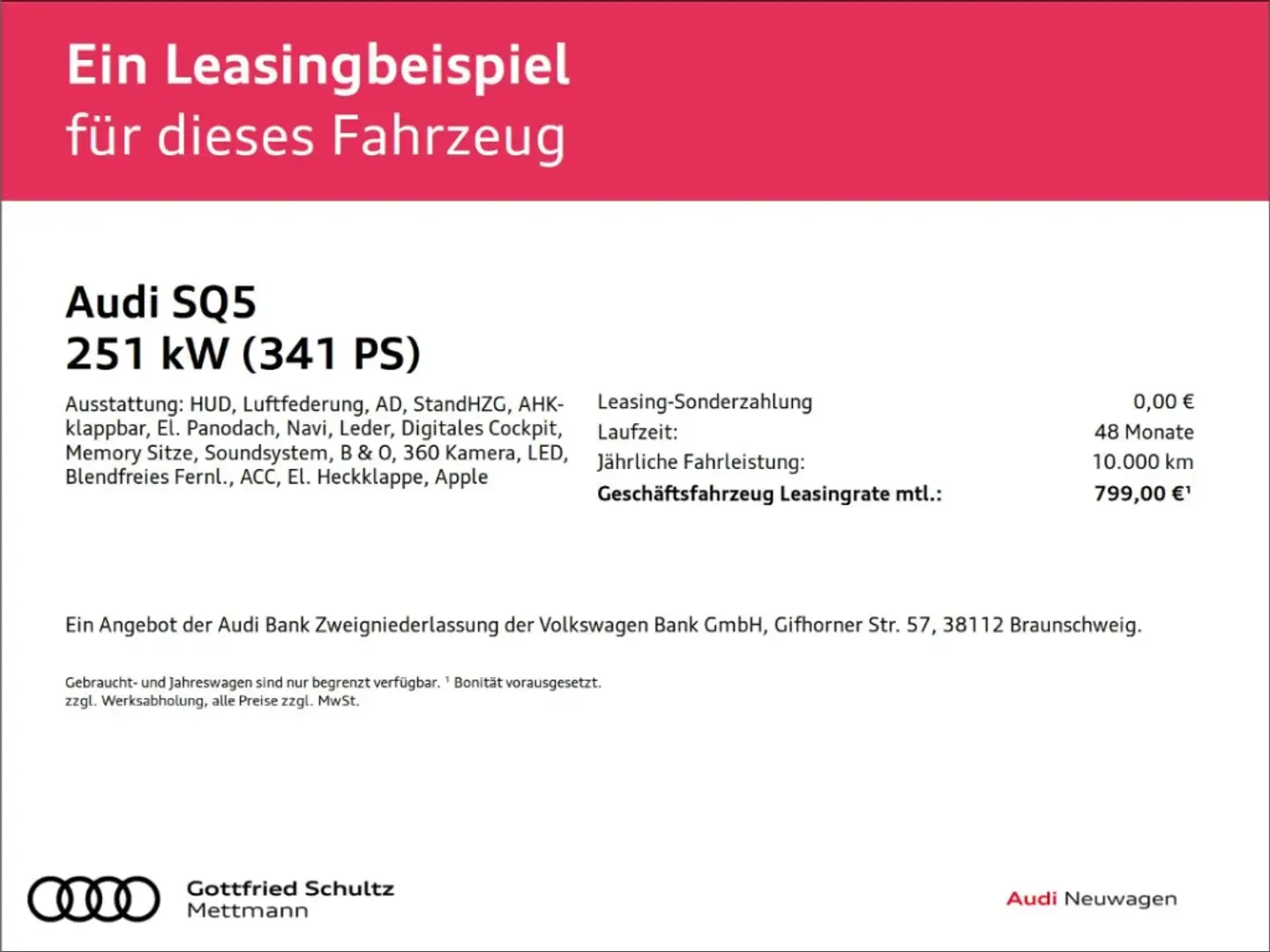 Audi SQ5 DIESELPOWER AHK STANDHEIZUNG PANO basis Schwarz - 2
