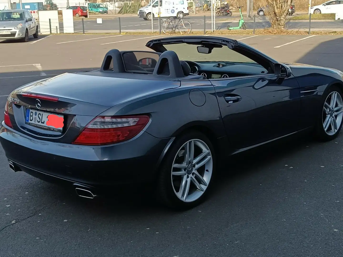 Mercedes-Benz SLK 200 Gri - 2
