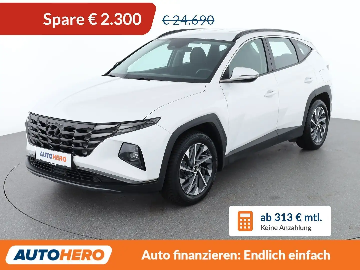 Hyundai TUCSON 1.6 CRDi Smart 2WD Weiß - 1