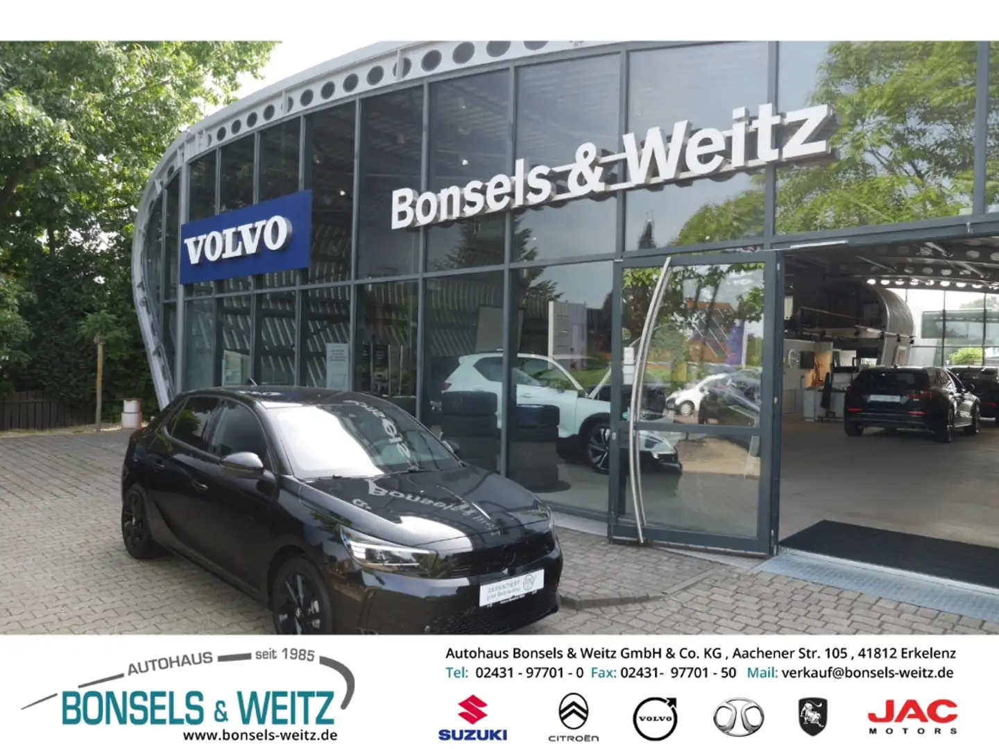 Opel Corsa F 1.2 TURBO GS E6 Panorama Navi LED Apple CarPlay Schwarz - 1