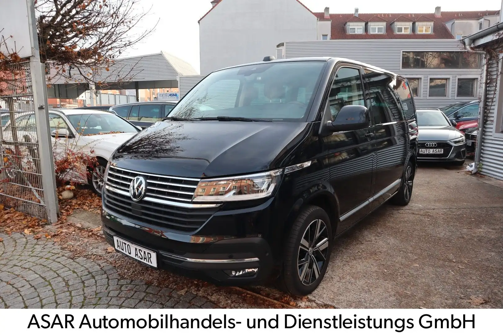 Volkswagen T6 Multivan Generation Six /AHK/LEDER/7-SITZE Schwarz - 1