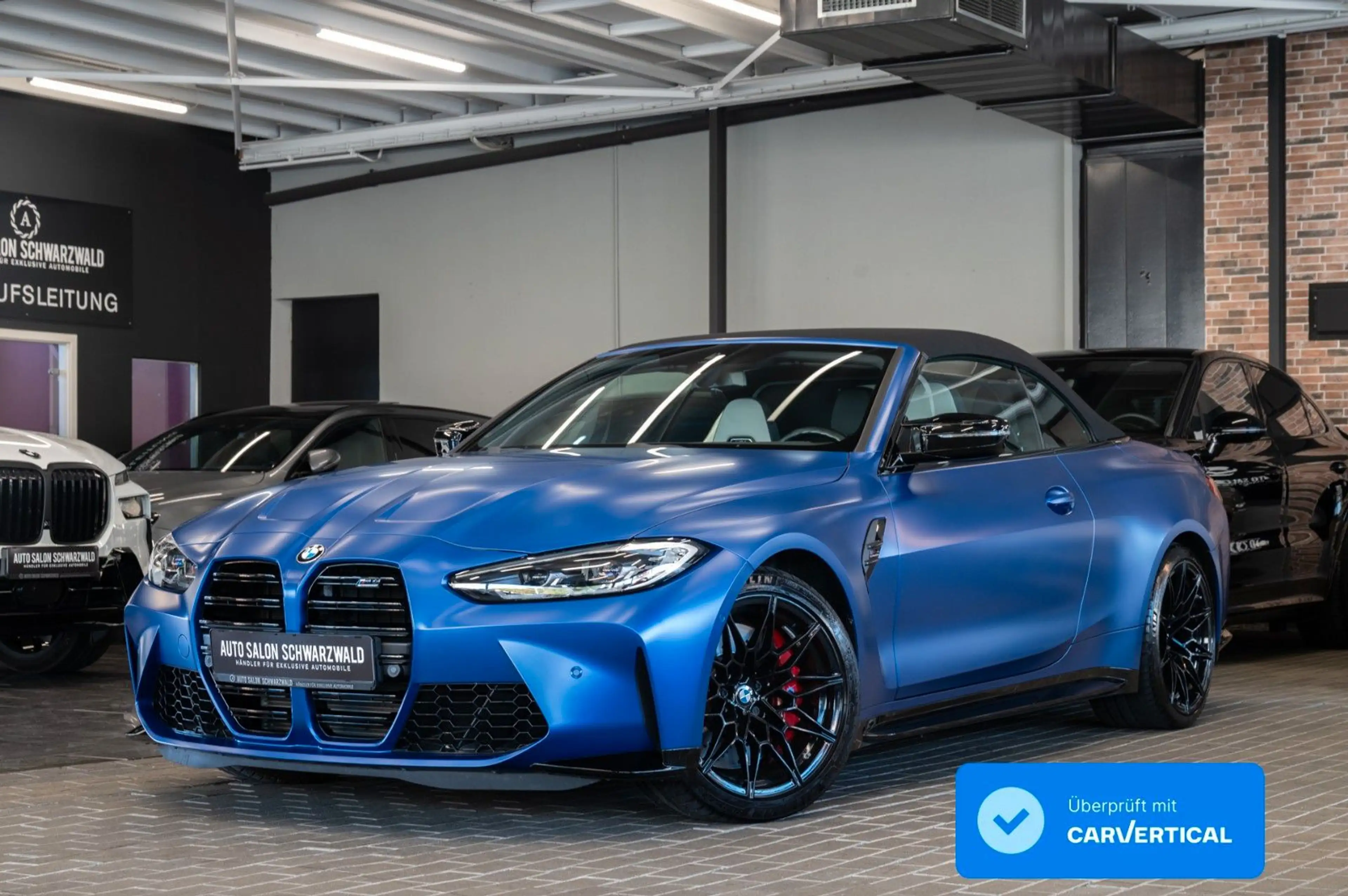 BMW M4 Competition Cabrio xDrive|MATTLACK|H&K|MEMORY