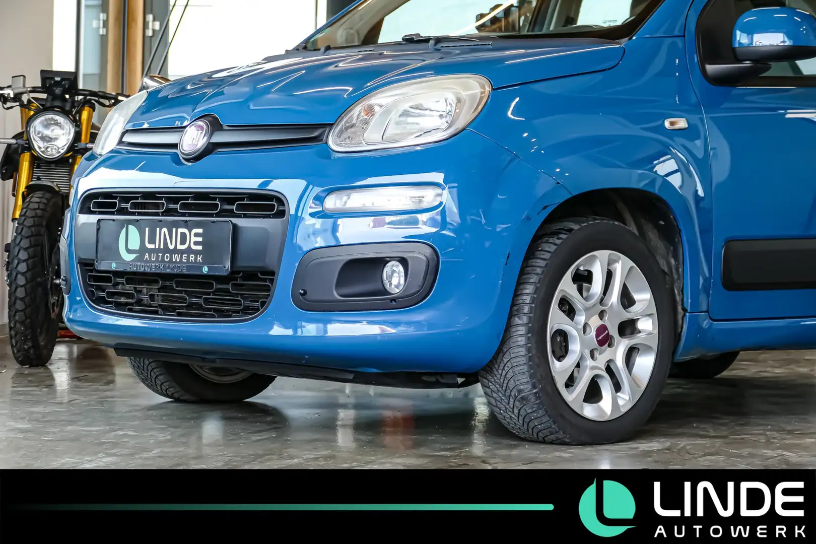 Fiat Panda Lounge | KLIMA | NAVI | USB | AUX | 15 ALU Blauw - 2