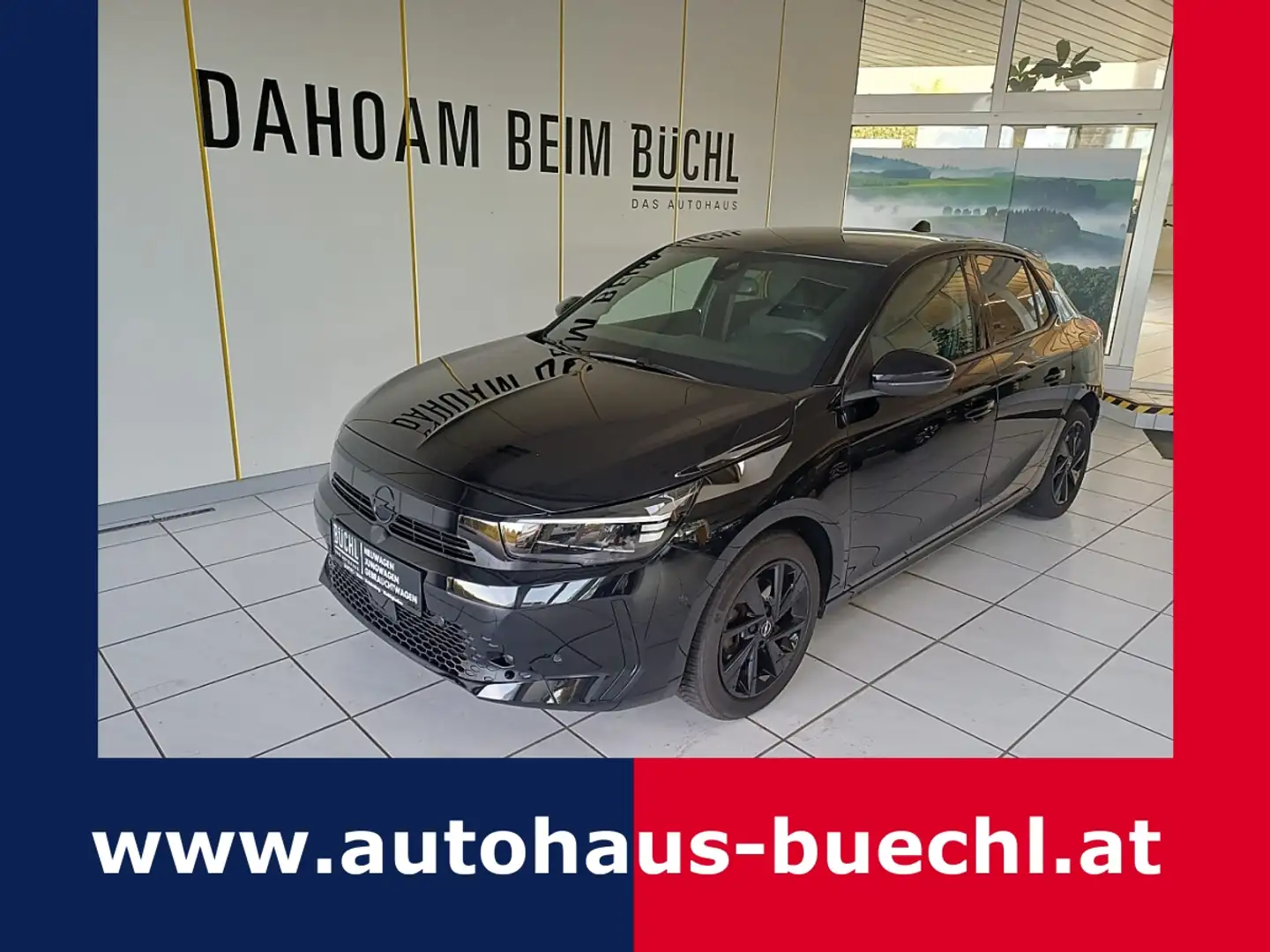 Opel Corsa 1,2 Turbo  GS Aut. Schwarz - 1