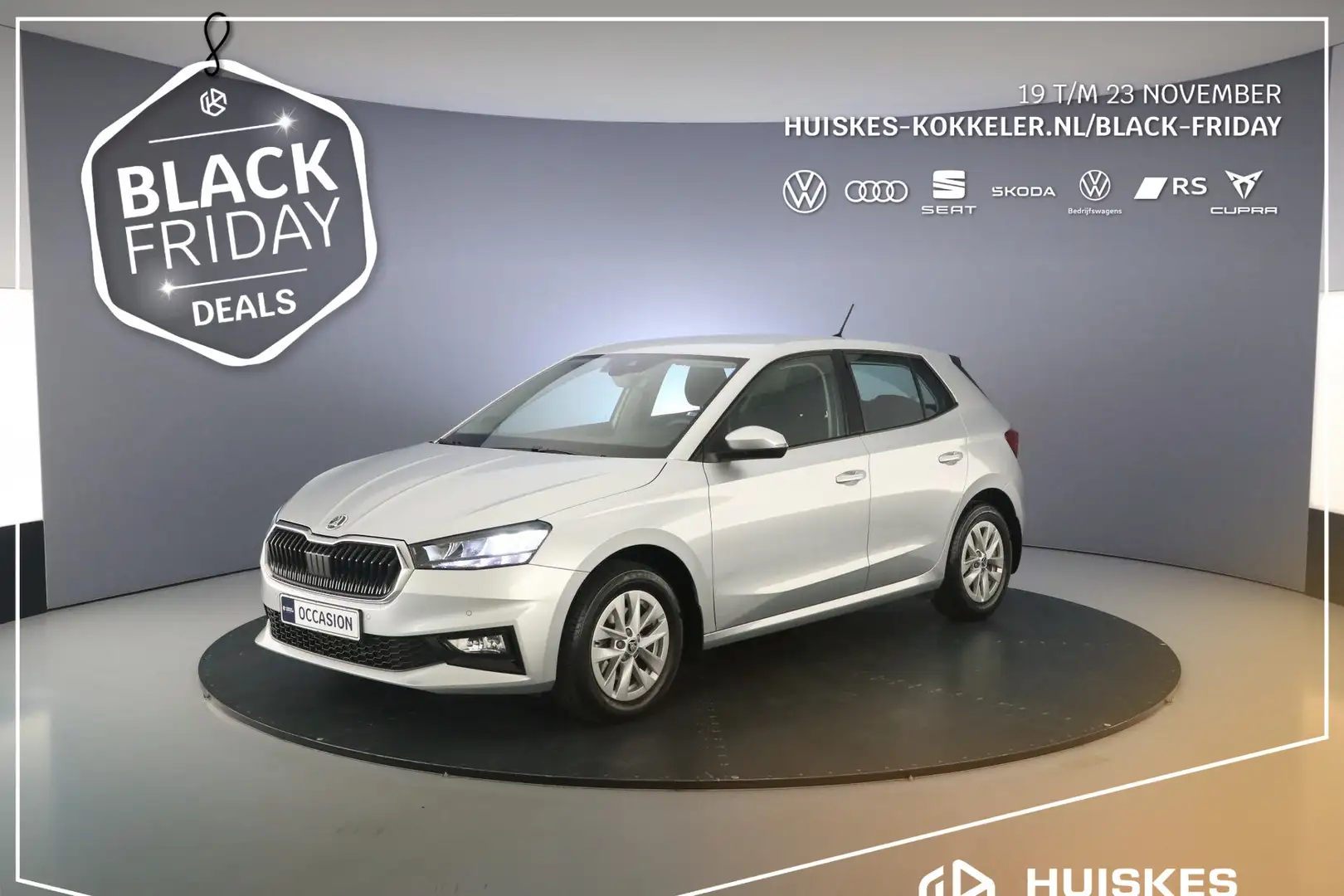 Skoda Fabia Ambition 1.0 TSI 110pk DSG Automaat Cruise control Zilver - 1