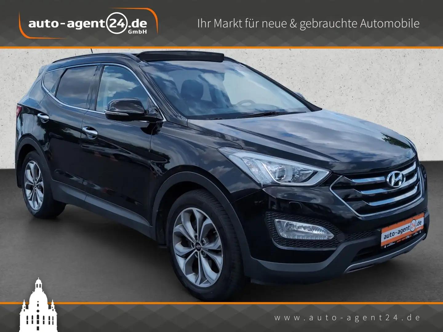 Hyundai SANTA FE 2.2 CRDI Style /1.Hd/AHK/Kamera/Keyless Negro - 1