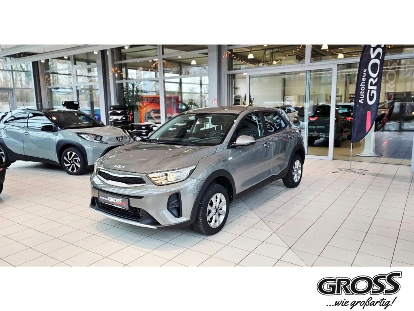 Kia Stonic Edition 7 Emotionpaket // Restgarantie! Gris - 1