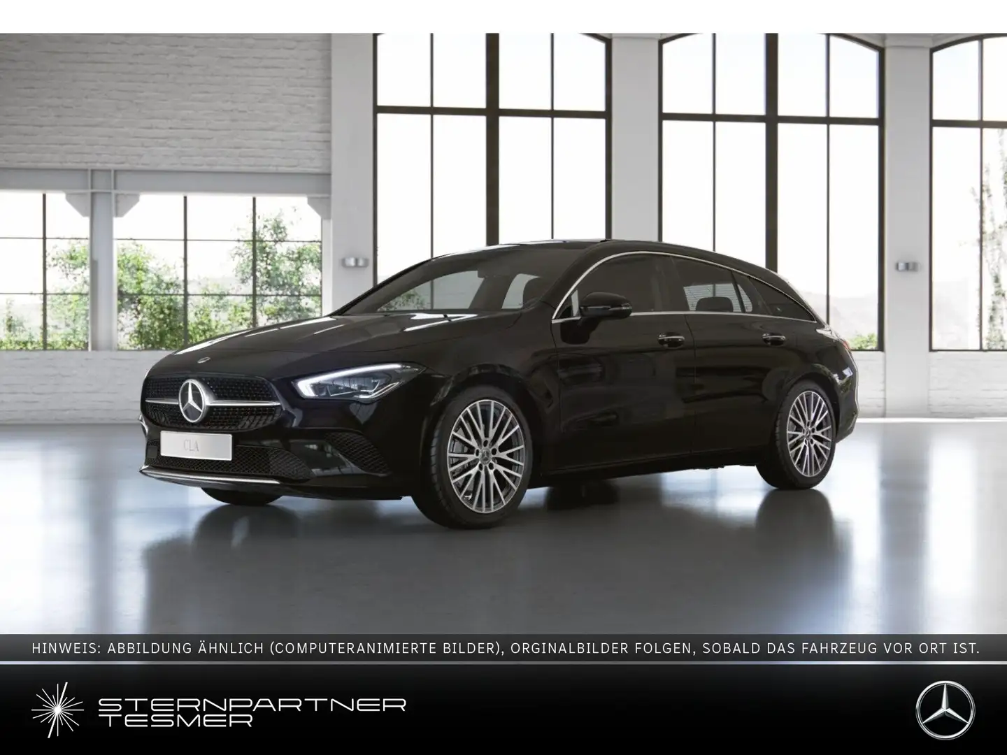 Mercedes-Benz CLA 200 SB PROGRESSIVE+MBUX+PANO+MBEAM+AMBIENTE Schwarz - 1