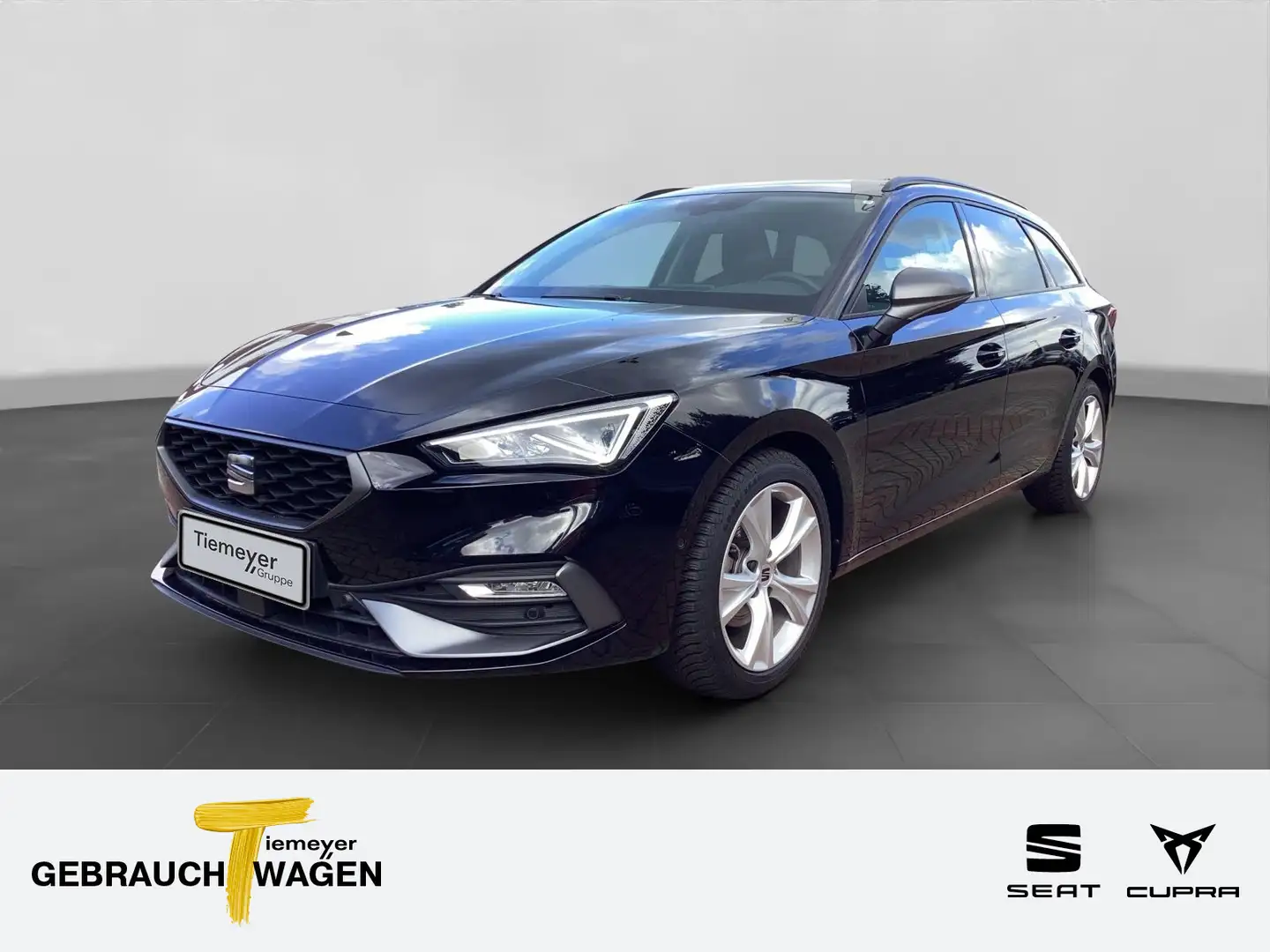 SEAT Leon Sportstourer 1.5 TSI DSG FR NAVI KAMERA SIT Schwarz - 1