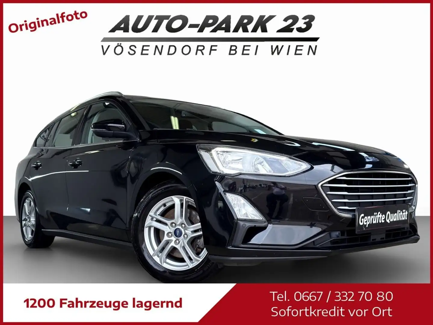 Ford Focus **100PS*NAVI*KAMERA*NEUES-PICKERL9/2027*MOD2020 Schwarz - 1
