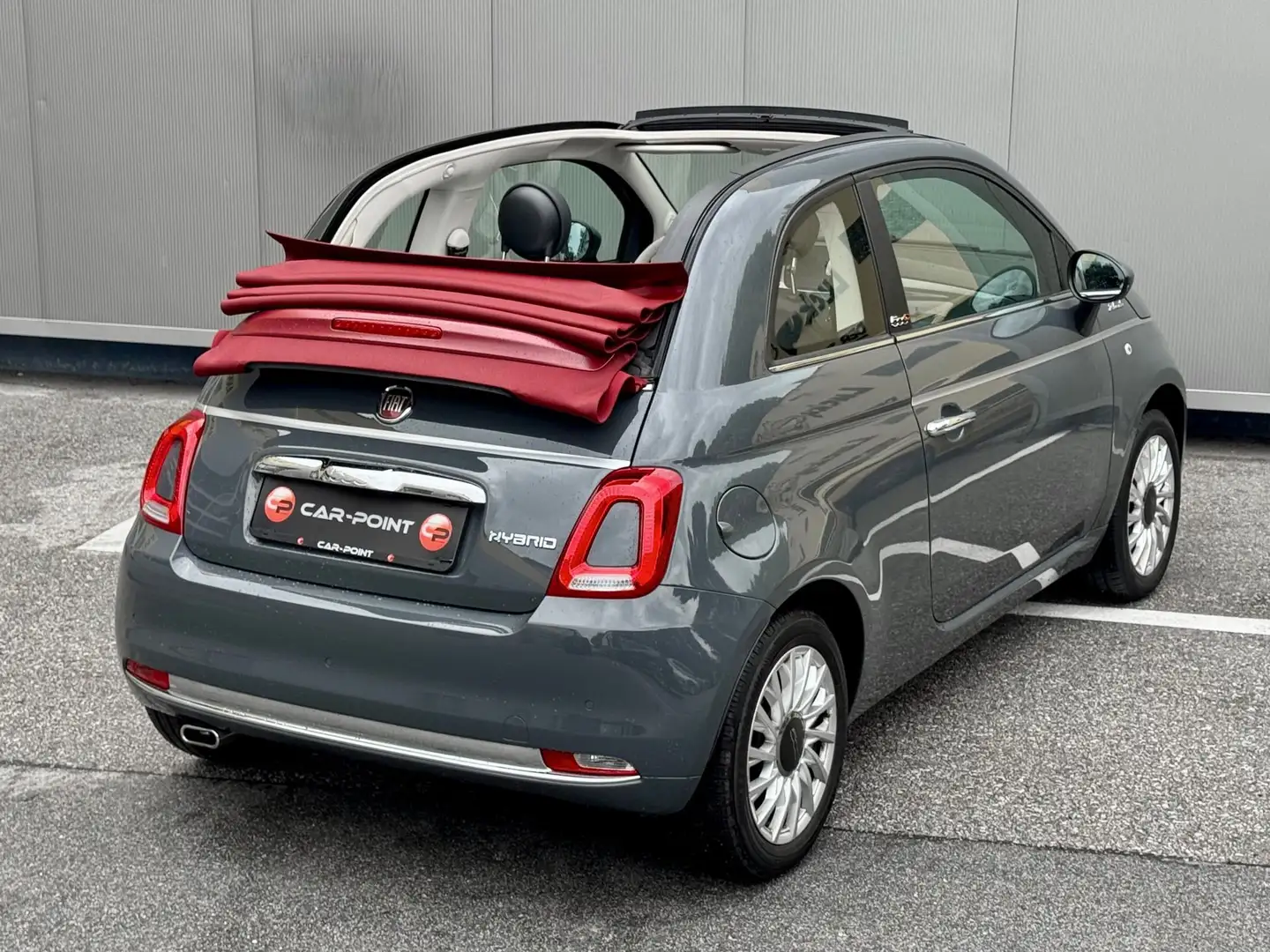 Fiat 500C FireFly Hybrid 70 Lounge Gris - 2