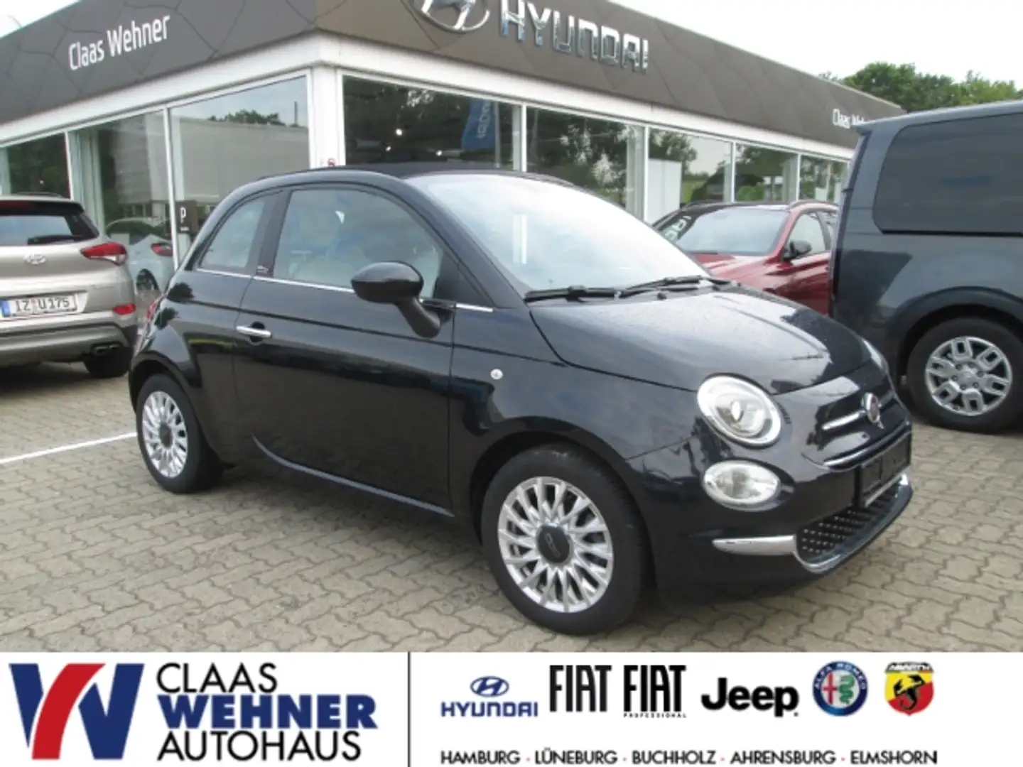 Fiat 500C DolceVita 1.0 Mild Hybrid EU6d DAB Android Apple C Schwarz - 1