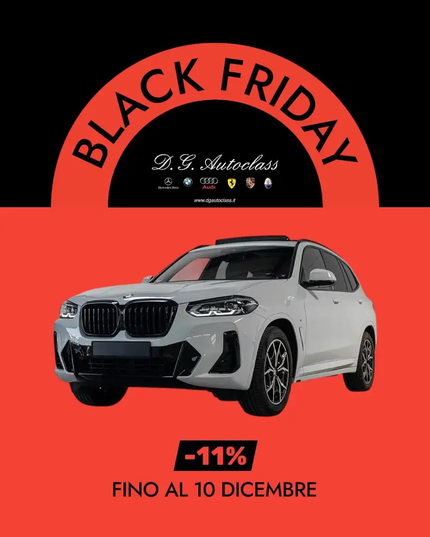 BMW X3 XDRIVE 20d MSPORT PANO/HIFI/LED/DISPLAY/ASSIST/PDC Grau - 1