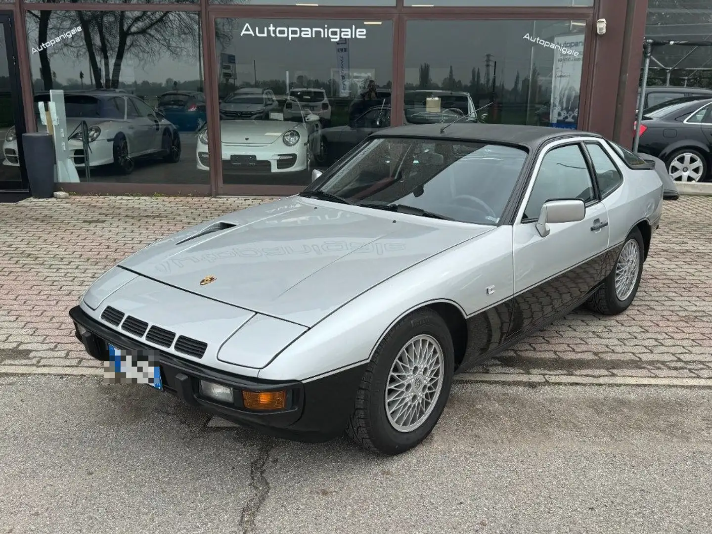 Porsche 924 2.0 Turbo BICOLOR ASI Gris - 2