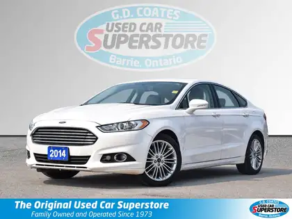 White 2014 Ford Fusion Sedan 6-Speed Automatic